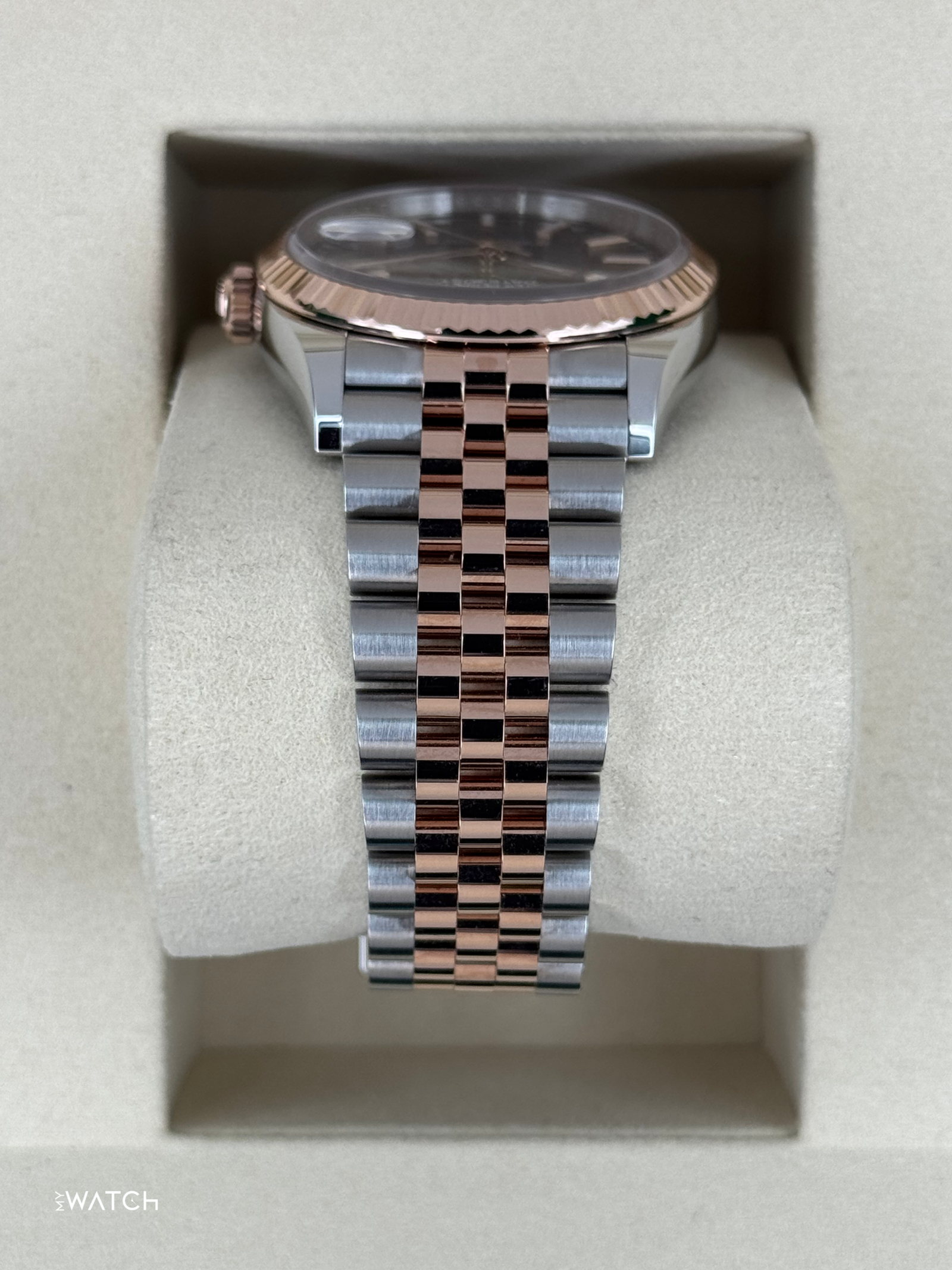 2025 Rolex Datejust 36mm 126231 Two-Tone Jubilee Chocolate Dial (Unworn) - Image 4