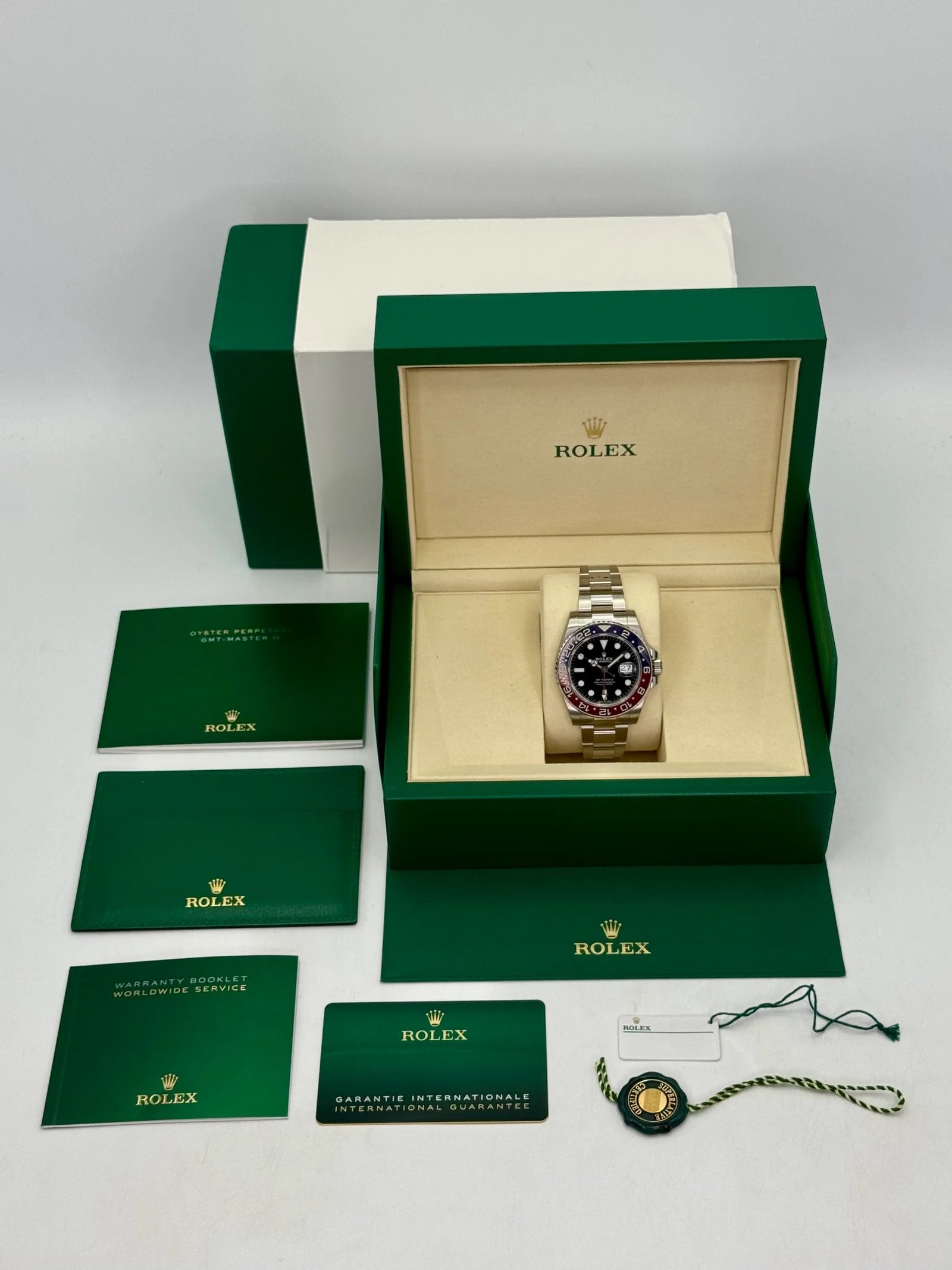 2026 Rolex GMT-Master II “Pepsi” 40mm 126710BLRO Stainless Steel Oyster Bracelet Black Dial (Unworn) - Image 4