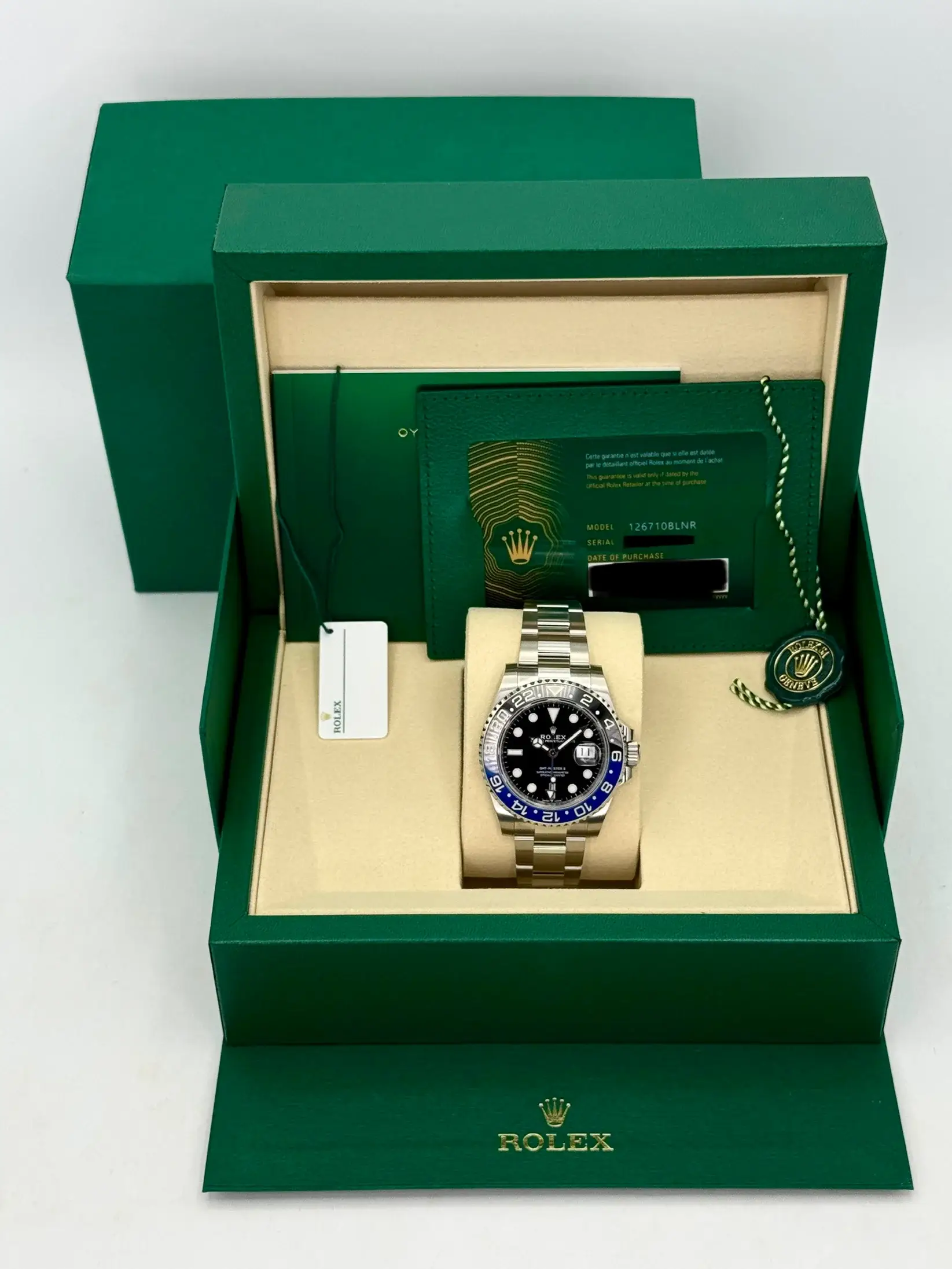 2026 Rolex GMT-Master II “Batman” 40mm 126710BLNR Oyster (Unworn) - Image 3