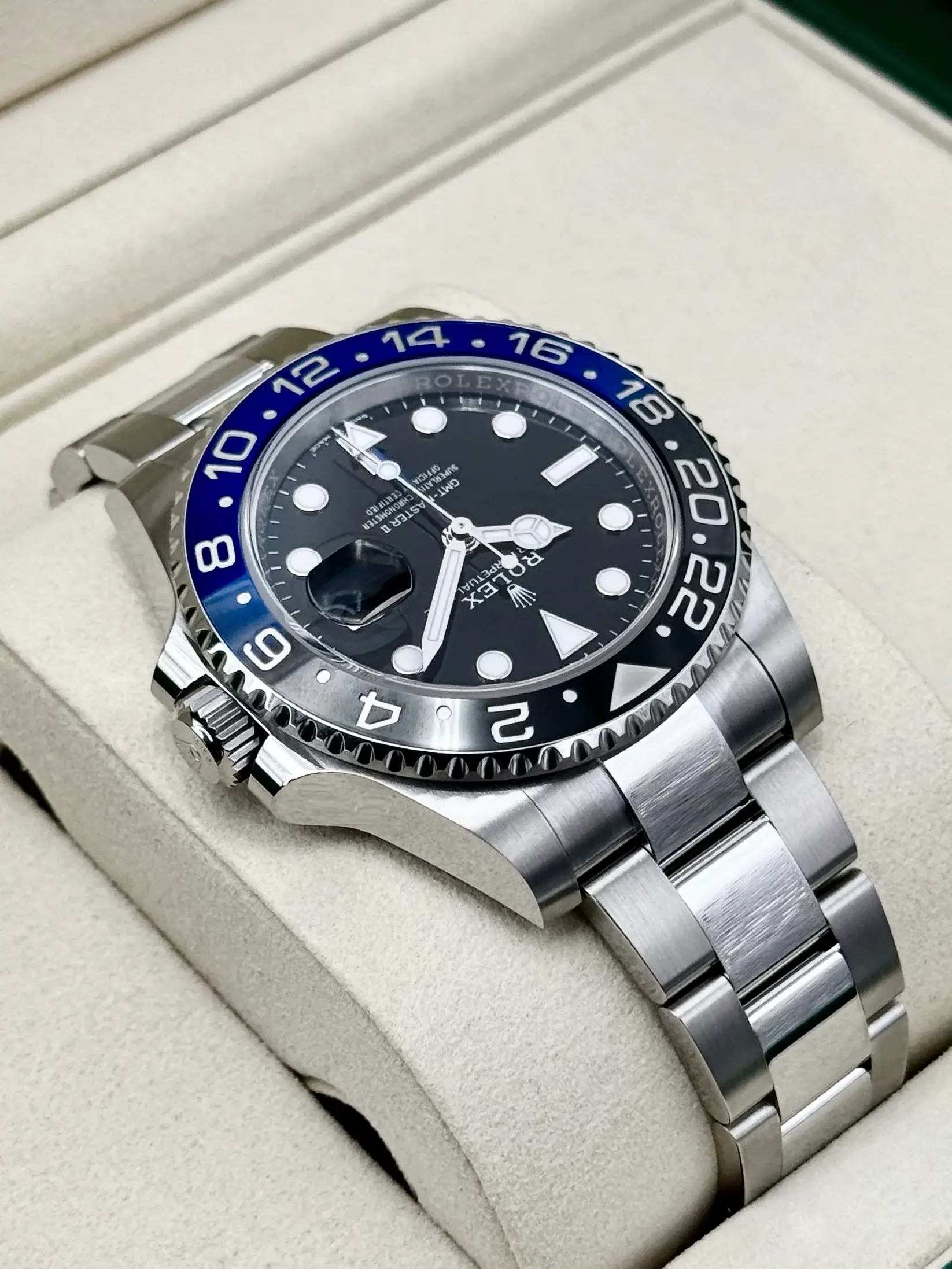 2026 Rolex GMT-Master II “Batman” 40mm 126710BLNR Oyster (Unworn) - Image 4