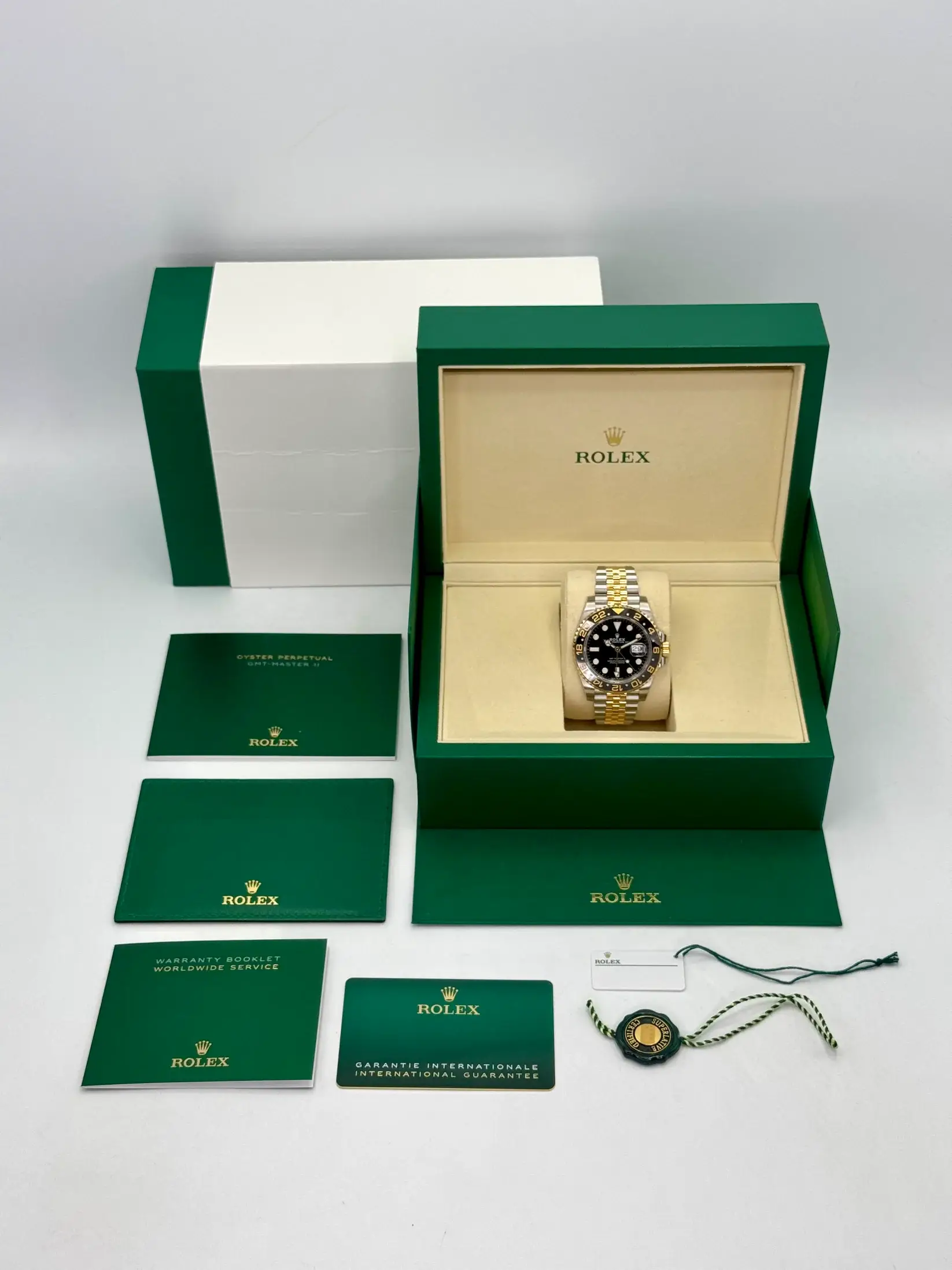 2026 Rolex GMT-Master II 40mm 126713GRNR Two-Tone Jubilee (Unworn) - Image 11
