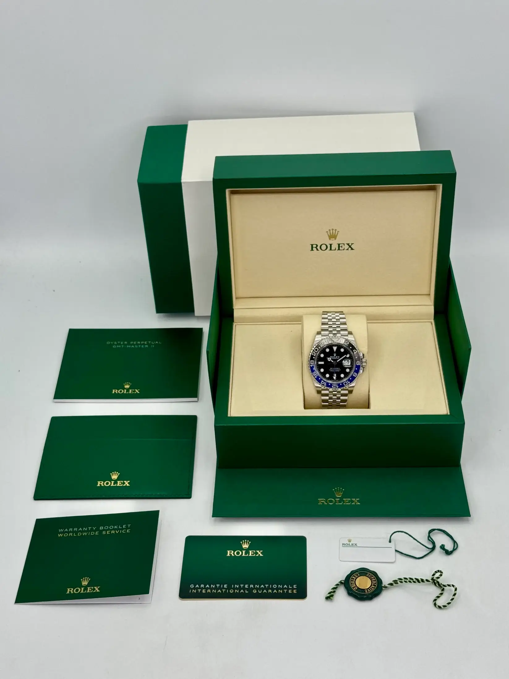 2026 Rolex GMT-Master II “Batgirl” 40mm 126710BLNR Jubilee (Unworn) - Image 2
