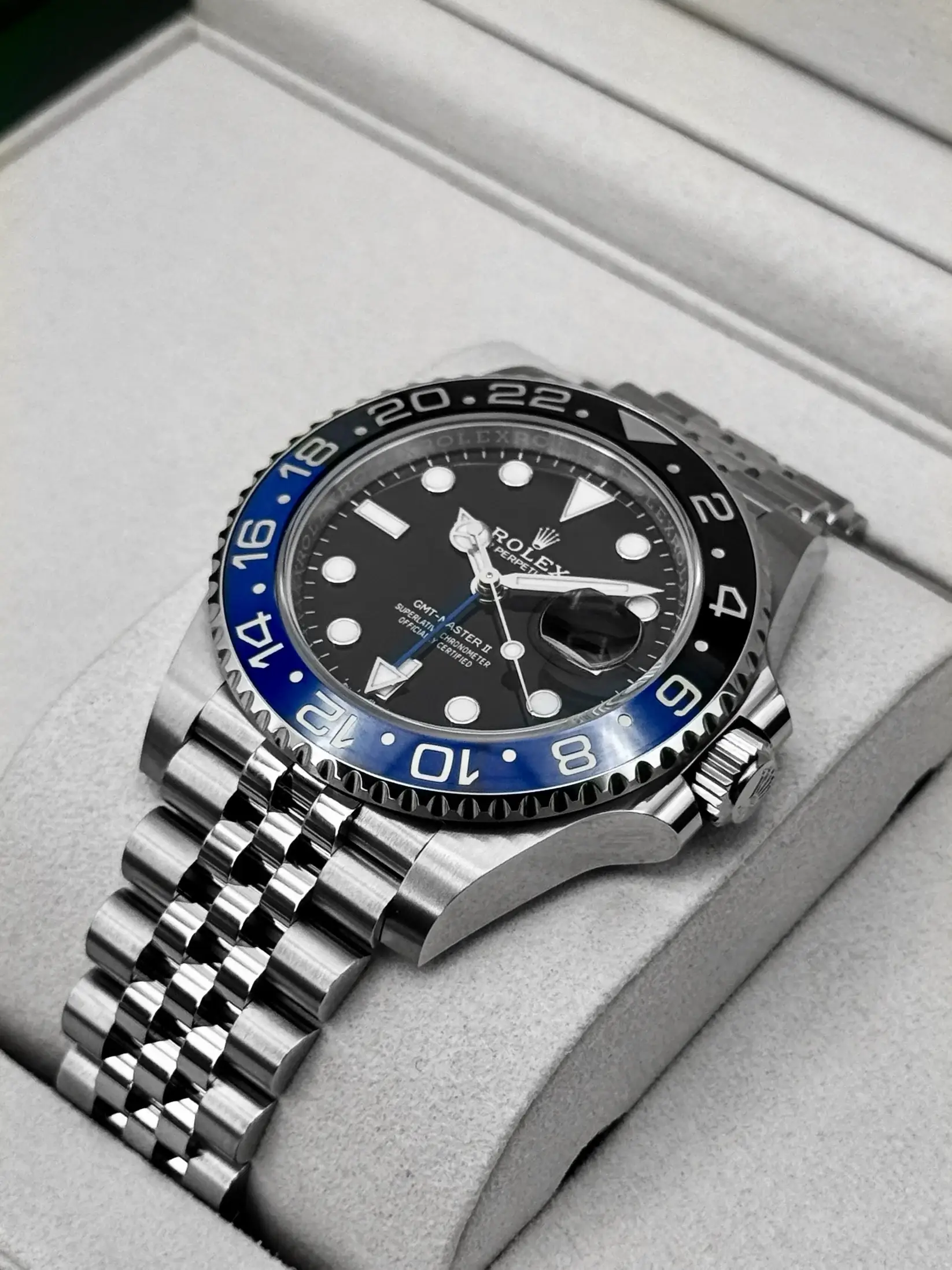 2026 Rolex GMT-Master II “Batgirl” 40mm 126710BLNR Jubilee (Unworn) - Image 7