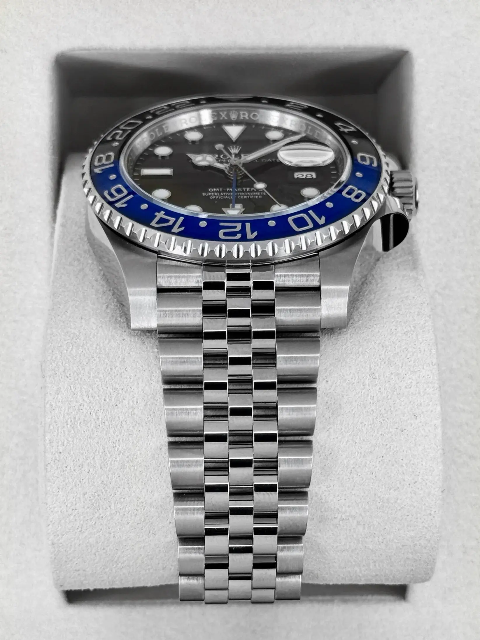 2026 Rolex GMT-Master II “Batgirl” 40mm 126710BLNR Jubilee (Unworn) - Image 9