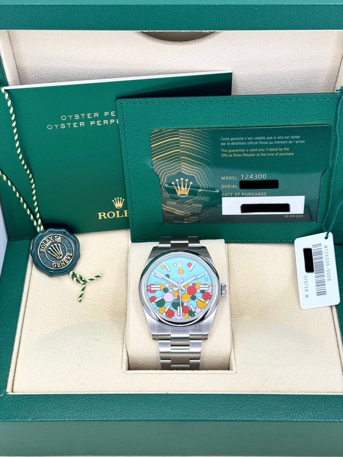 2024 Rolex Oyster Perpetual 41mm 124300 Celebration Dial (Unworn) - Image 11