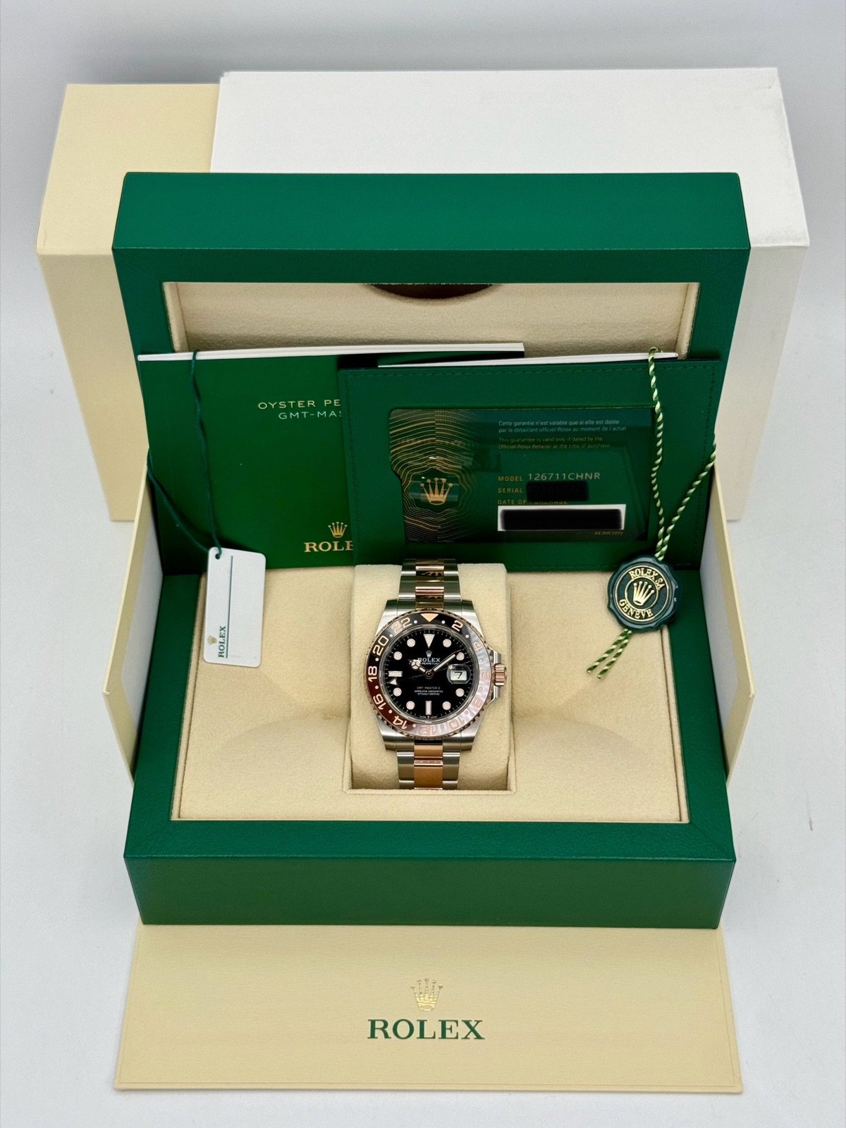 2025 Rolex GMT-Master II “Rootbeer” 40mm 126711CHNR Two-Tone (Unworn) - Image 12