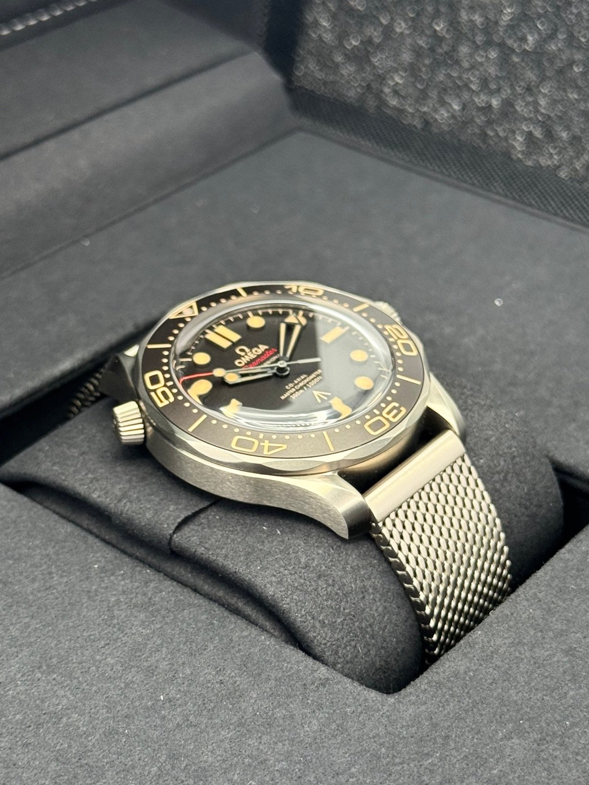2023 Omega Seamaster Diver 300M 007 42mm Titanium Brown Dial - Image 6