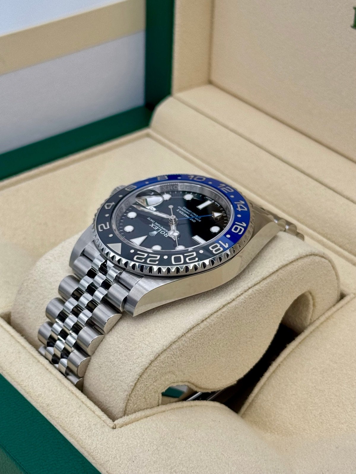 2025 Rolex GMT-Master II “Batgirl” 40mm 126710BLNR Jubilee (Unworn) - Image 7