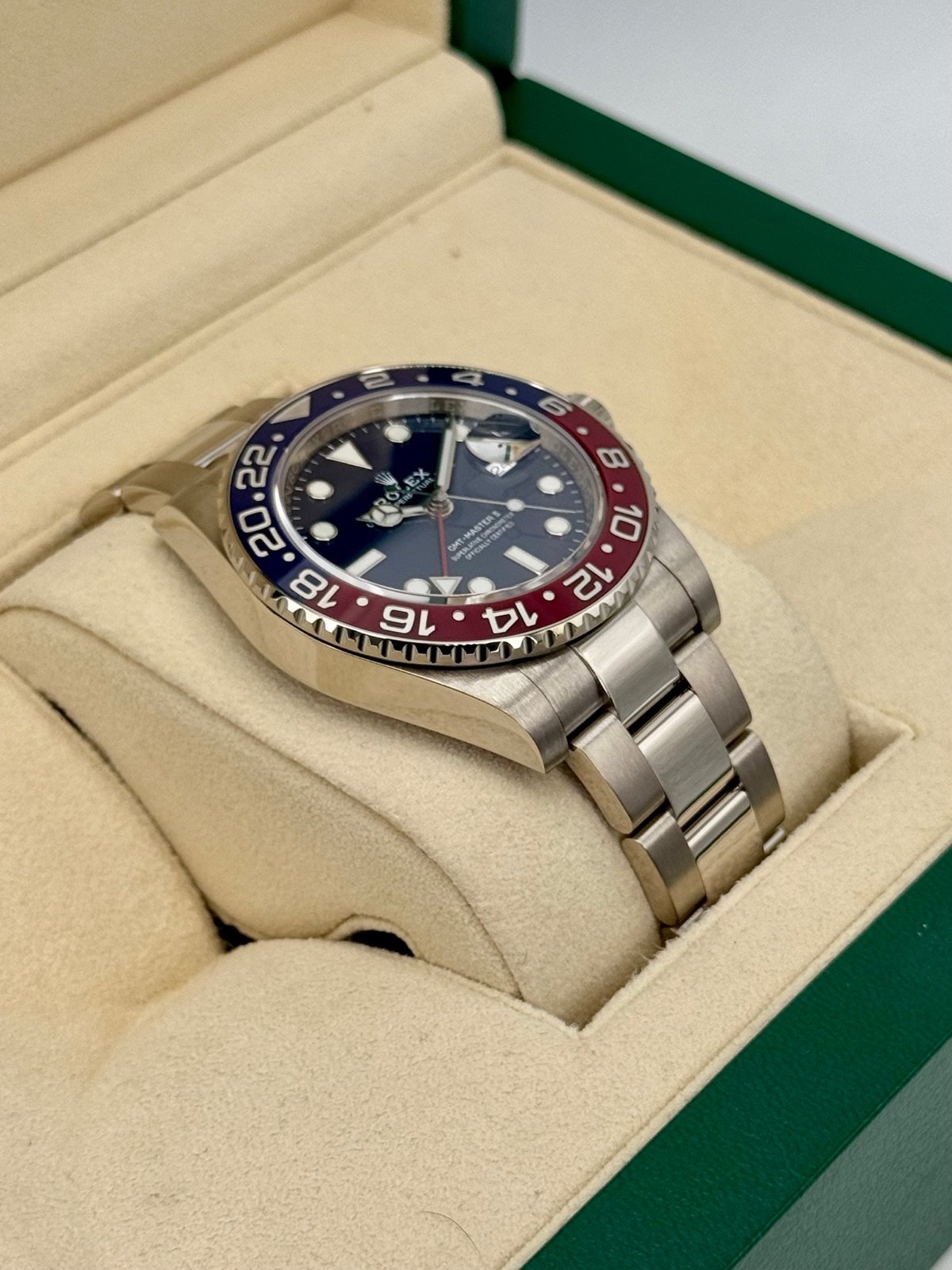 Rolex GMT-Master II “Pepsi” 40mm 126719BLRO White Gold Oyster - Image 6