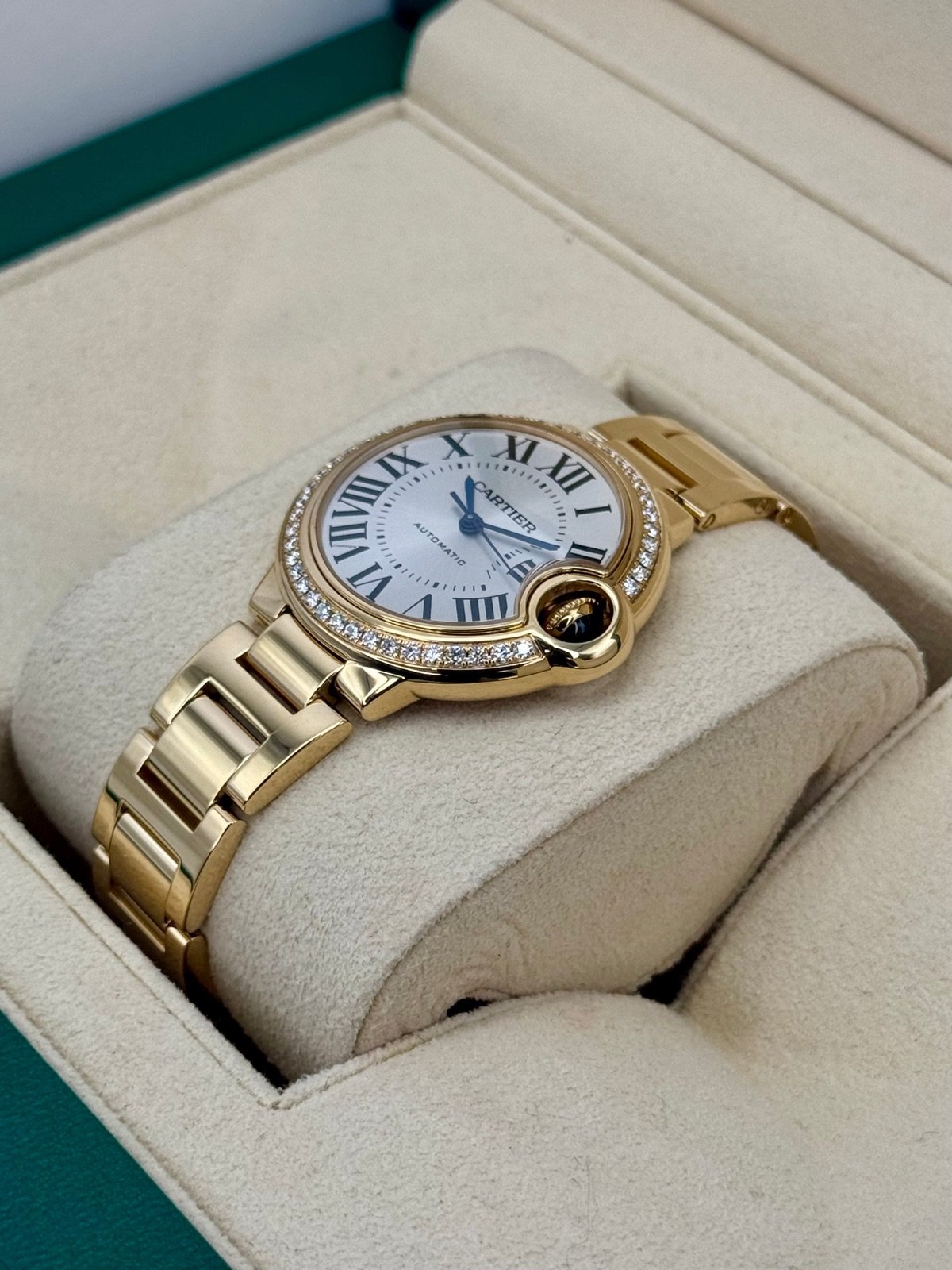 2021 Cartier Ballon Bleu De Cartier 33mm WJBB0042 Silver Dial - Image 5