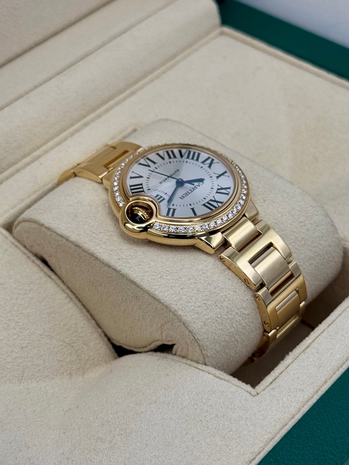 2021 Cartier Ballon Bleu De Cartier 33mm WJBB0042 Silver Dial - Image 8