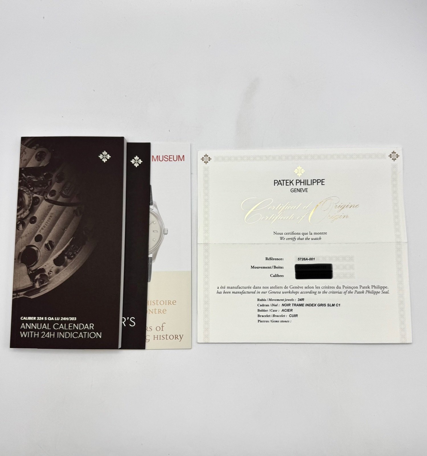 2021 Patek Philippe Nautilus 40.5mm 5726A Black Dial - Image 9