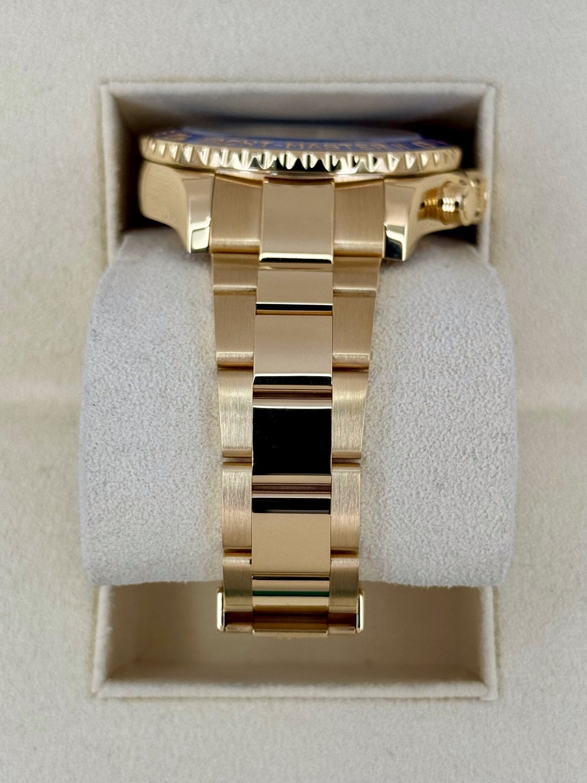2022 Rolex Yacht-Master II 44mm 116688 18K Yellow Gold White Dial - Image 3