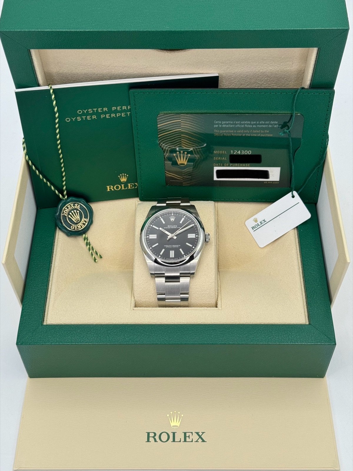2024 Rolex Oyster Perpetual 41mm 124300 Black Dial (Unworn) - Image 11