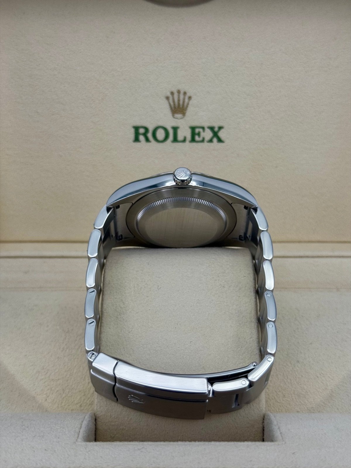 2019 Rolex Oyster Perpetual 39mm 114300 Black Dial - Image 9