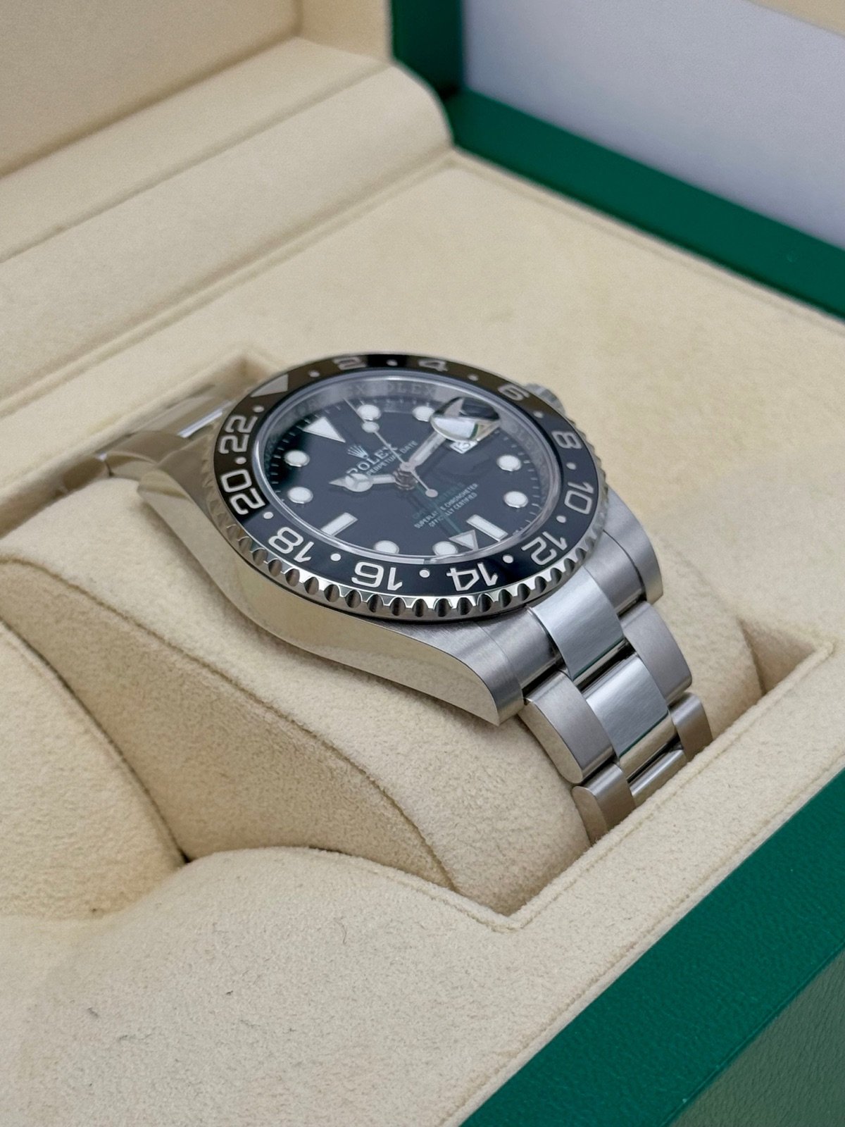 OLD STOCK 2020 Rolex GMT-Master II 40mm 116710LN Black Dial (Unworn) - Image 6