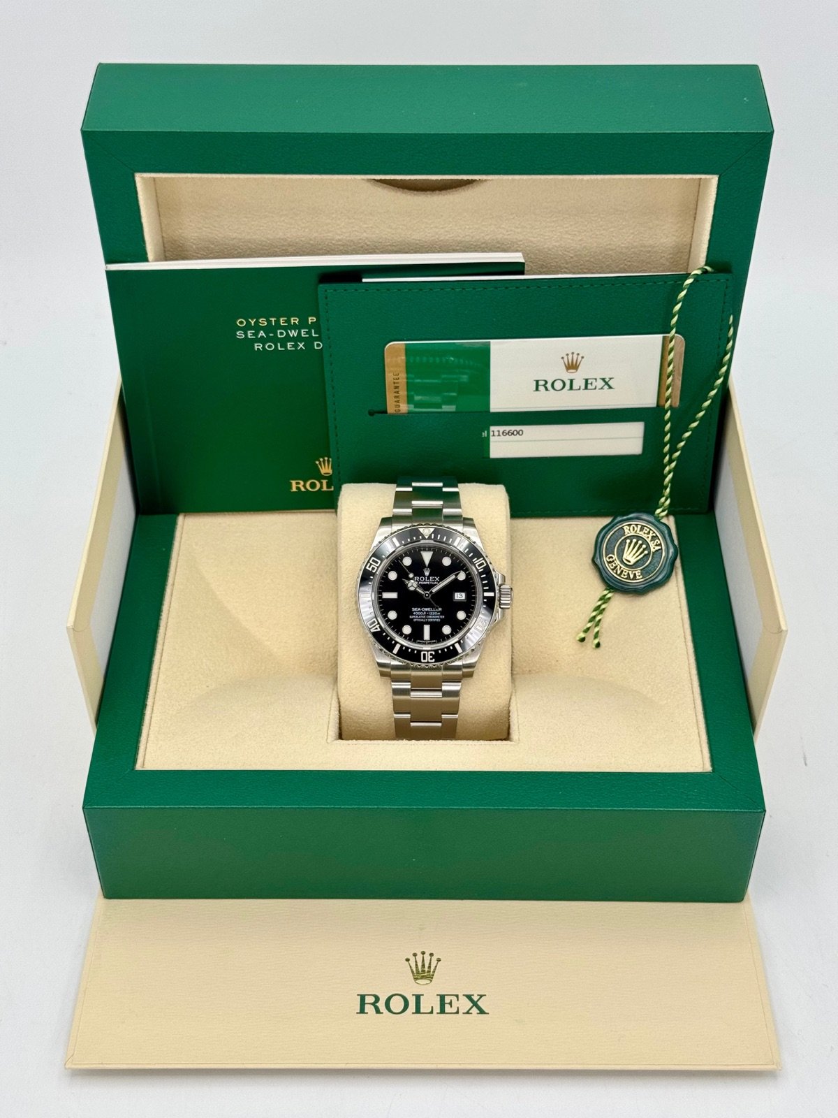 2016 Rolex Sea-Dweller 4000 “SD4K” 40mm 116600 Black Dial - Image 11
