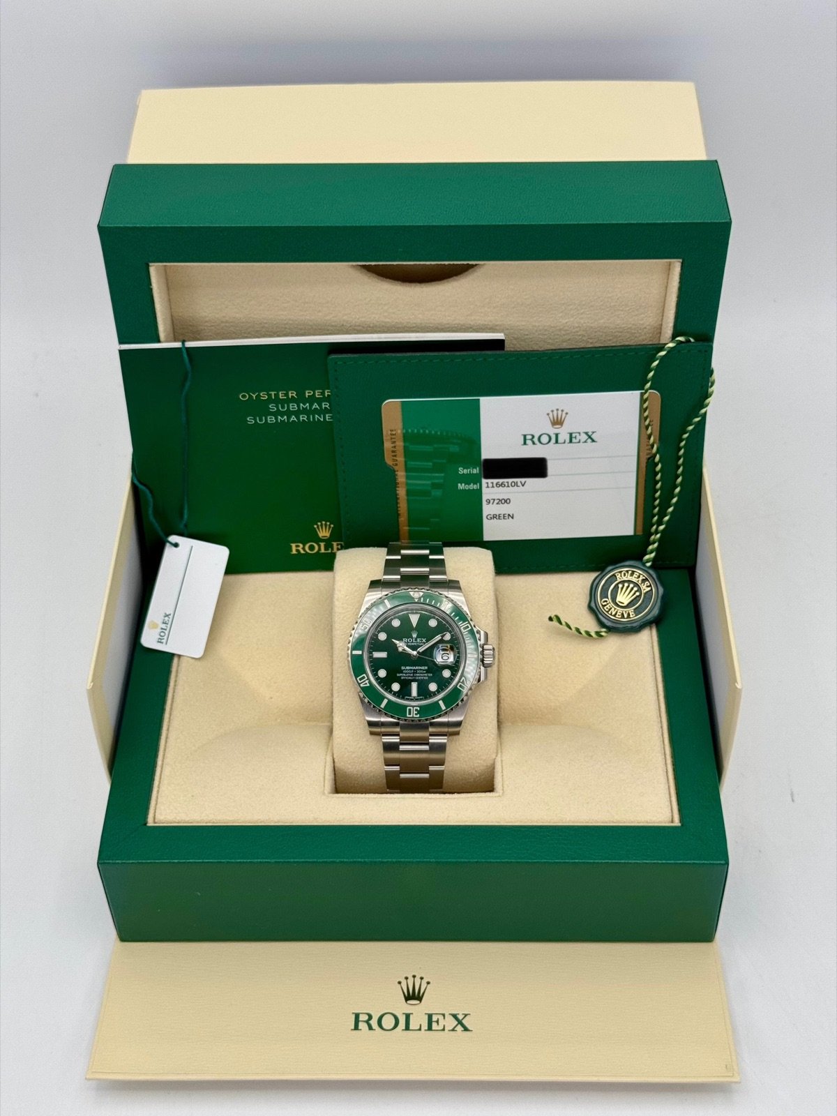 2017 Rolex Submariner “Hulk” 40mm 116610LV Green Dial - Image 12