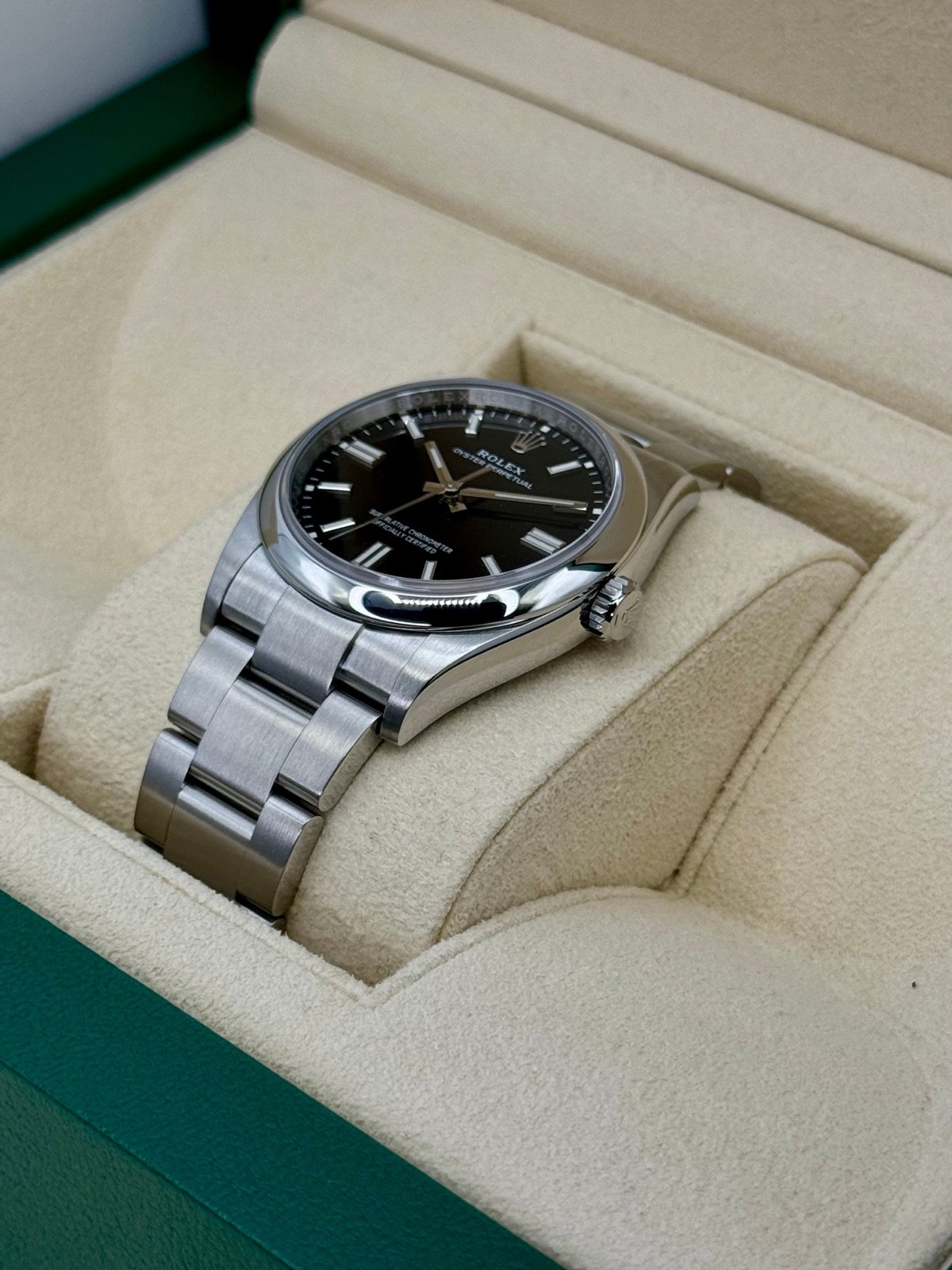 2023 Rolex Oyster Perpetual 36mm 126000 Black Dial - Image 5