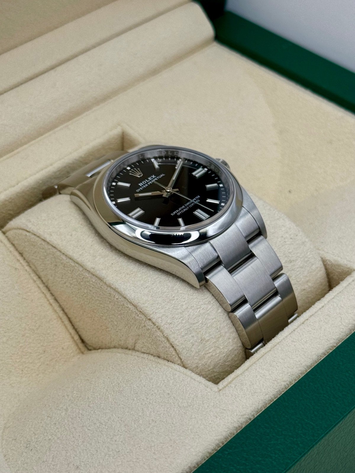 2023 Rolex Oyster Perpetual 36mm 126000 Black Dial - Image 6