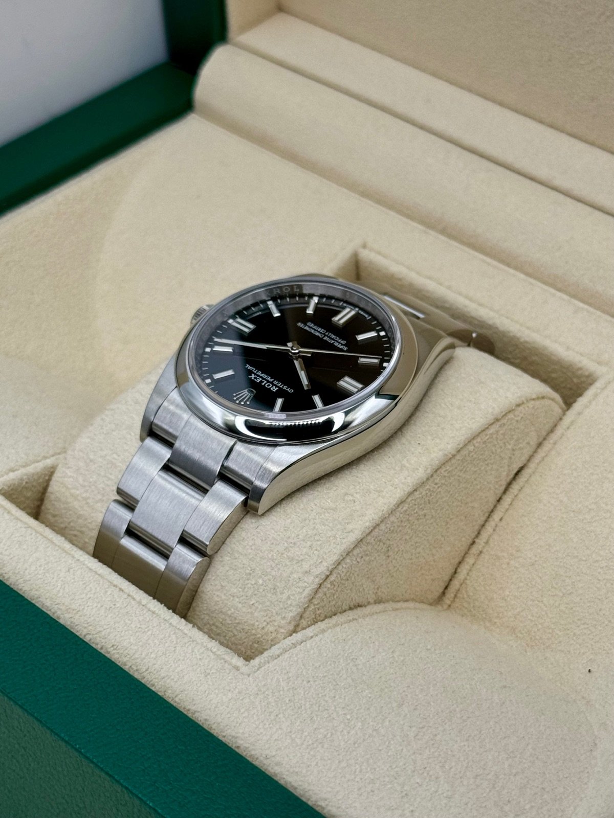 2023 Rolex Oyster Perpetual 36mm 126000 Black Dial - Image 7