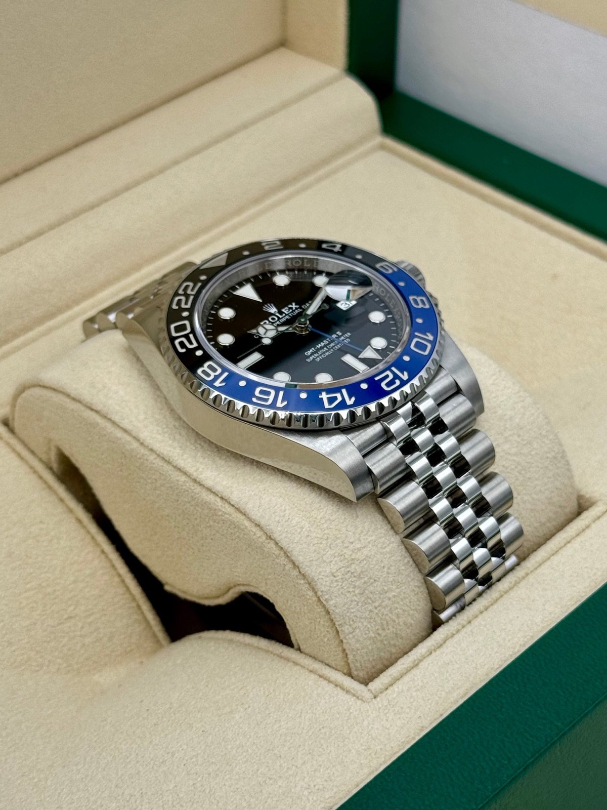 2022 Rolex GMT-Master II “Batgirl” 40mm 126710BLNR Jubilee Black Dial - Image 6