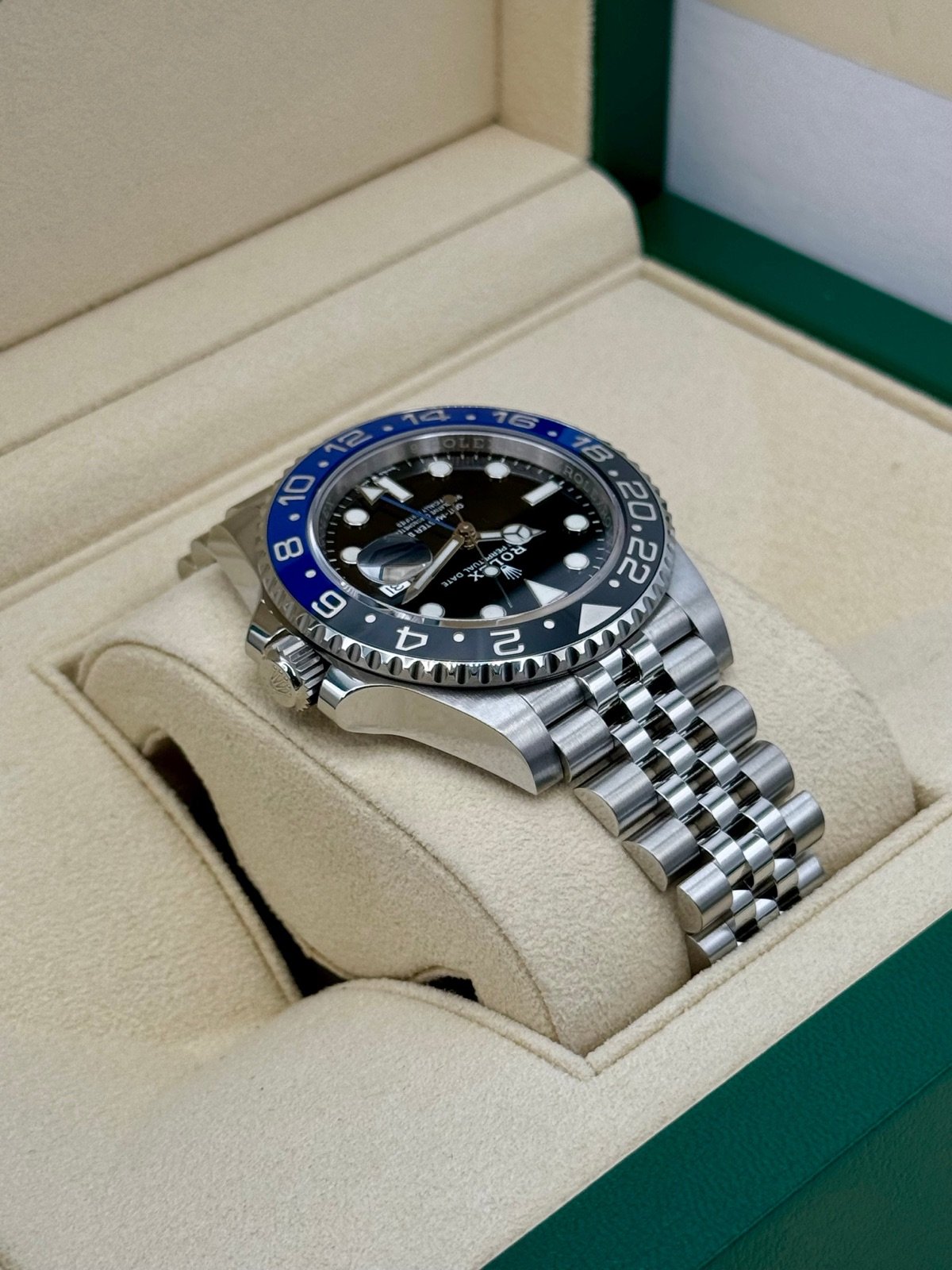 2022 Rolex GMT-Master II “Batgirl” 40mm 126710BLNR Jubilee Black Dial - Image 8