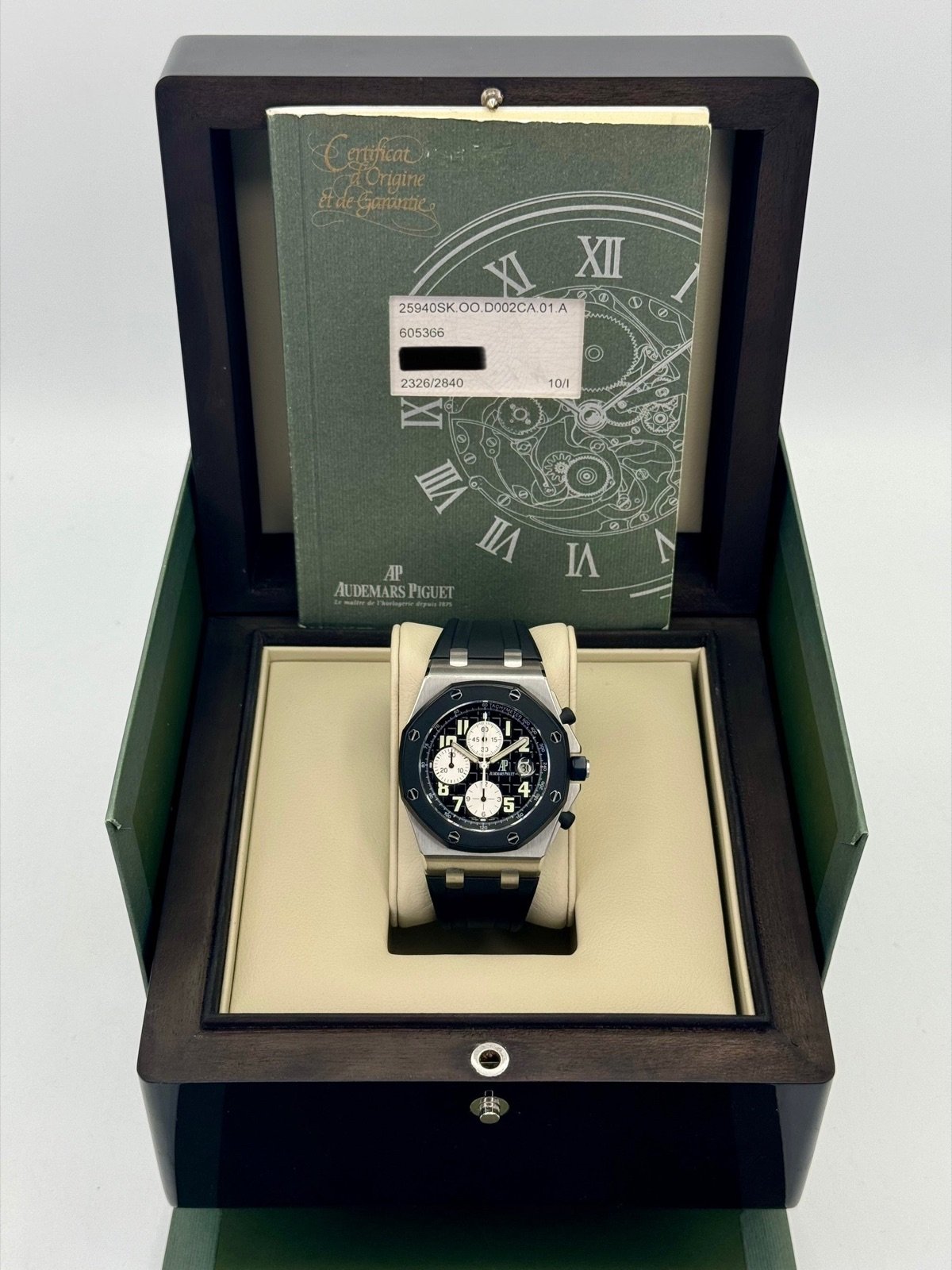 2006 Audemars Piguet Royal Oak 42mm 25940SK Offshore Black Dial - Image 11