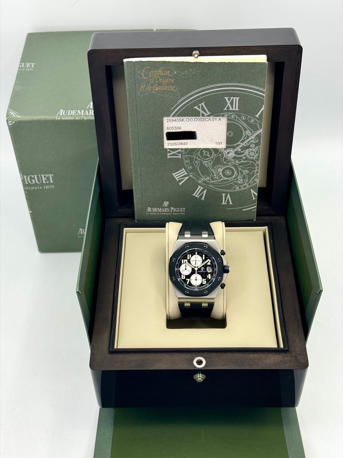 2006 Audemars Piguet Royal Oak 42mm 25940SK Offshore Black Dial - Image 12