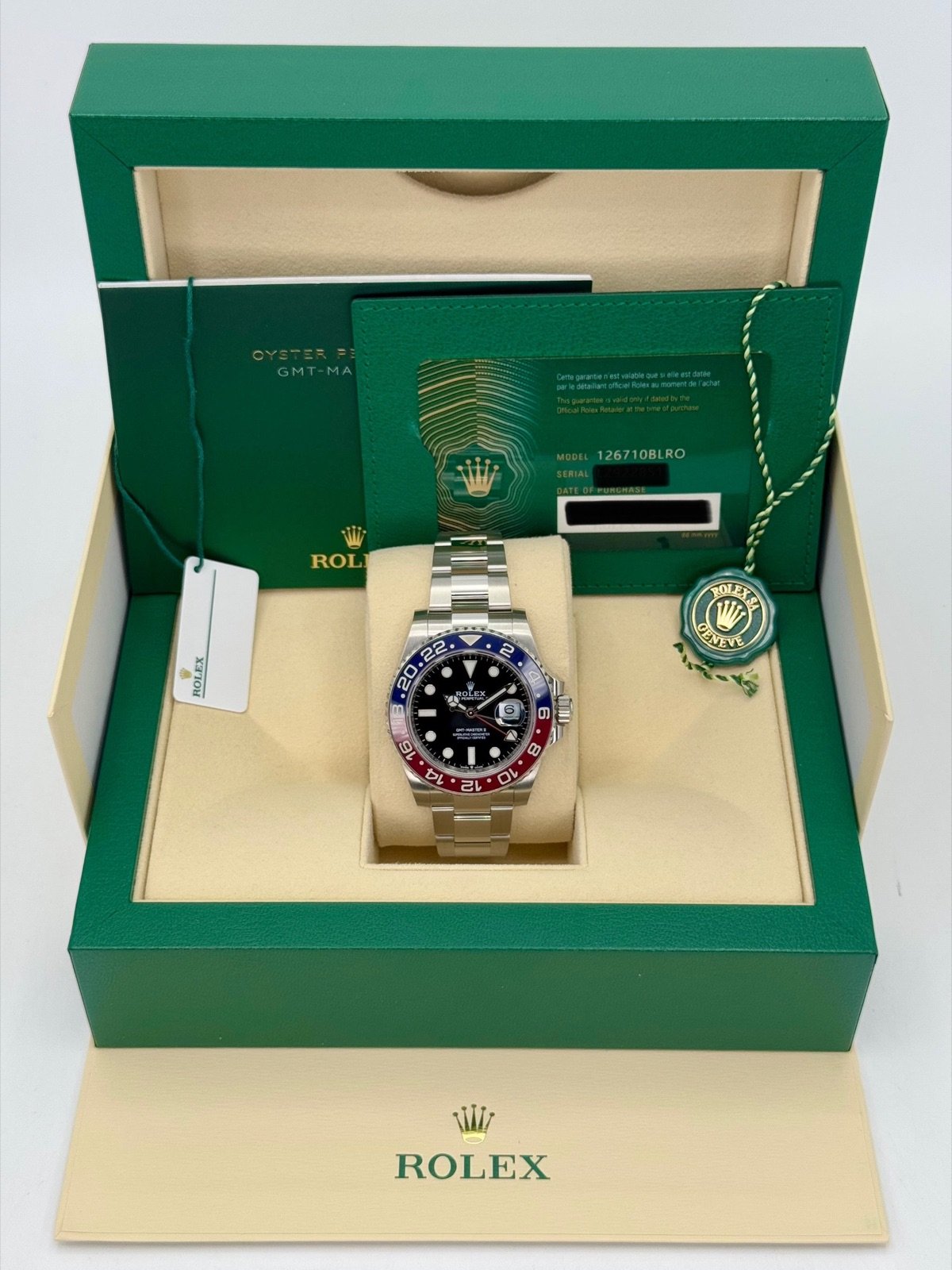 2022 Rolex GMT-Master II “Pepsi” 40mm 126710BLRO Oyster - Image 9