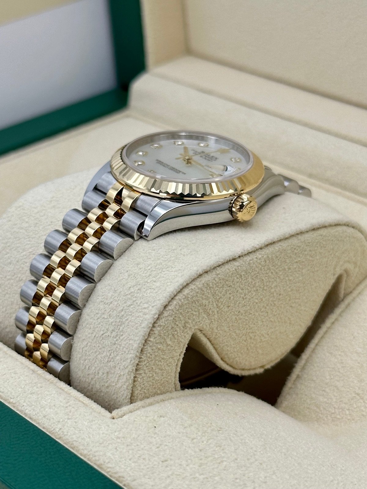 2024 Rolex Datejust 31mm 278273 Two-Tone Jubilee MOP Diamond Dial (Unworn) - Image 5