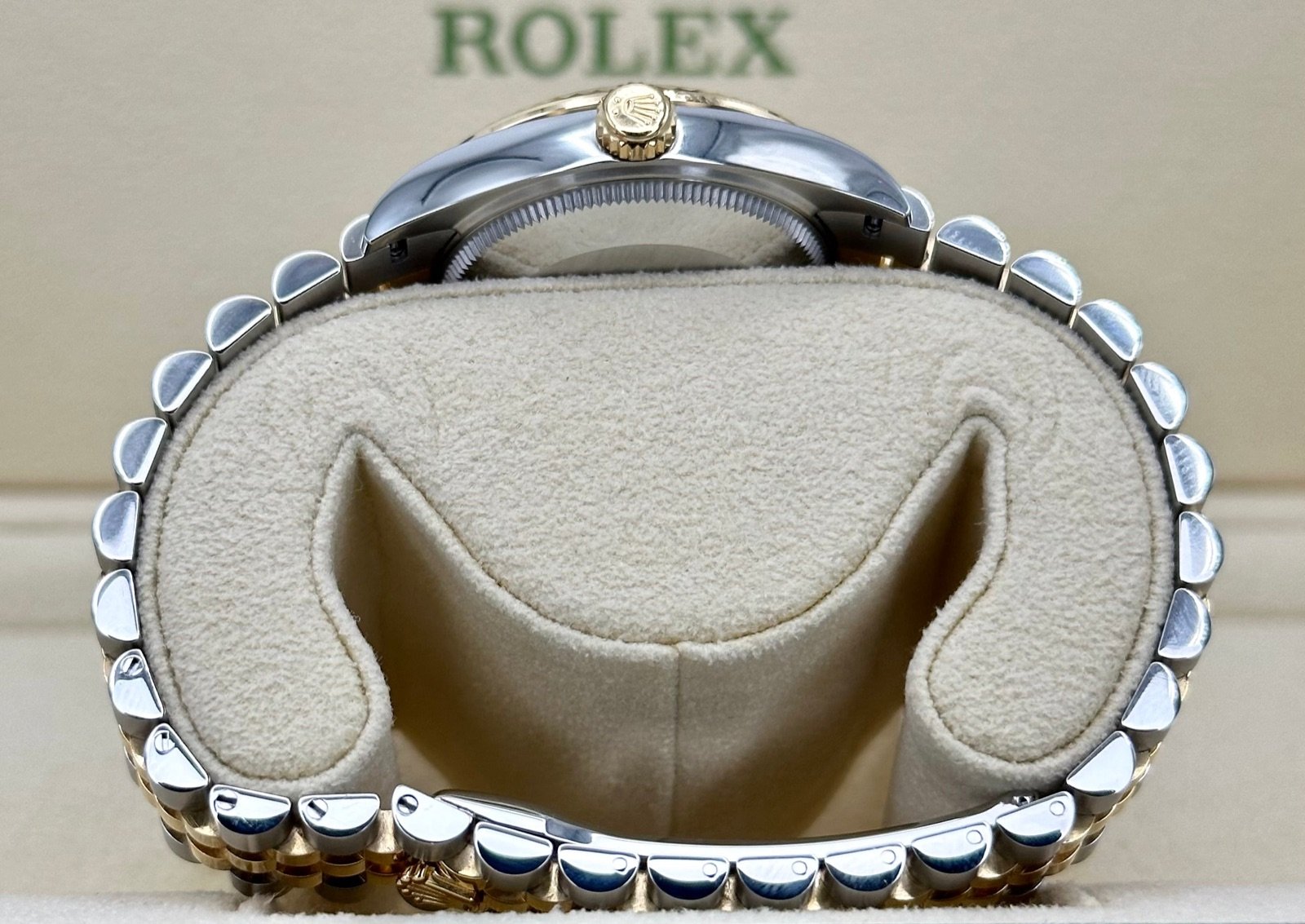 2024 Rolex Datejust 31mm 278273 Two-Tone Jubilee MOP Diamond Dial (Unworn) - Image 9