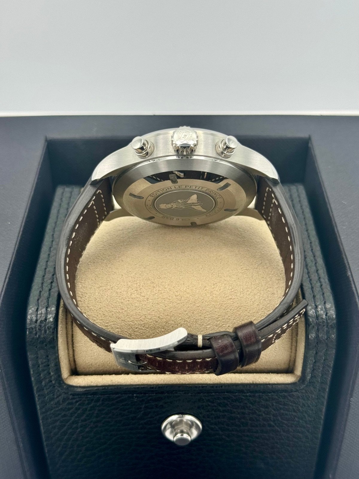 2022 IWC Pilot’s Chronograph 43mm IW377714 Stainless Steel Blue Dial - Image 9