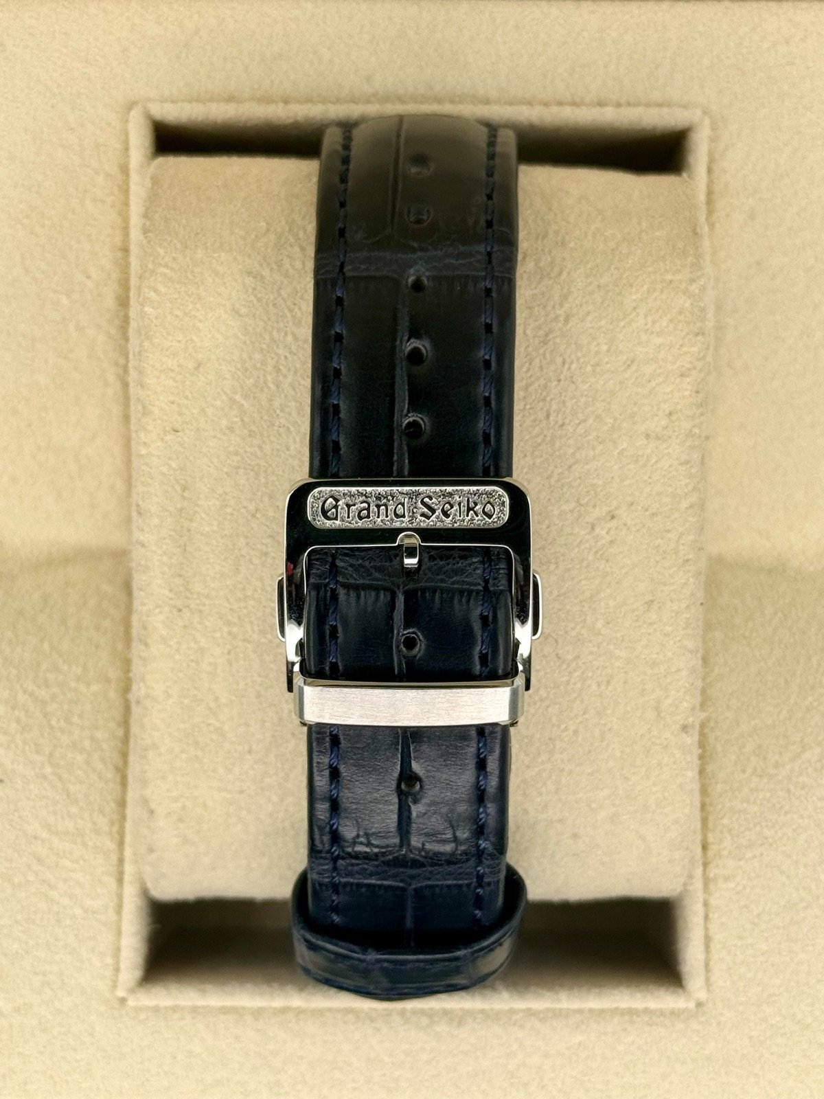 2024 Grand Seiko Elegance Collection 40.2mm SBGA407G Blue Dial (Unworn) - Image 2