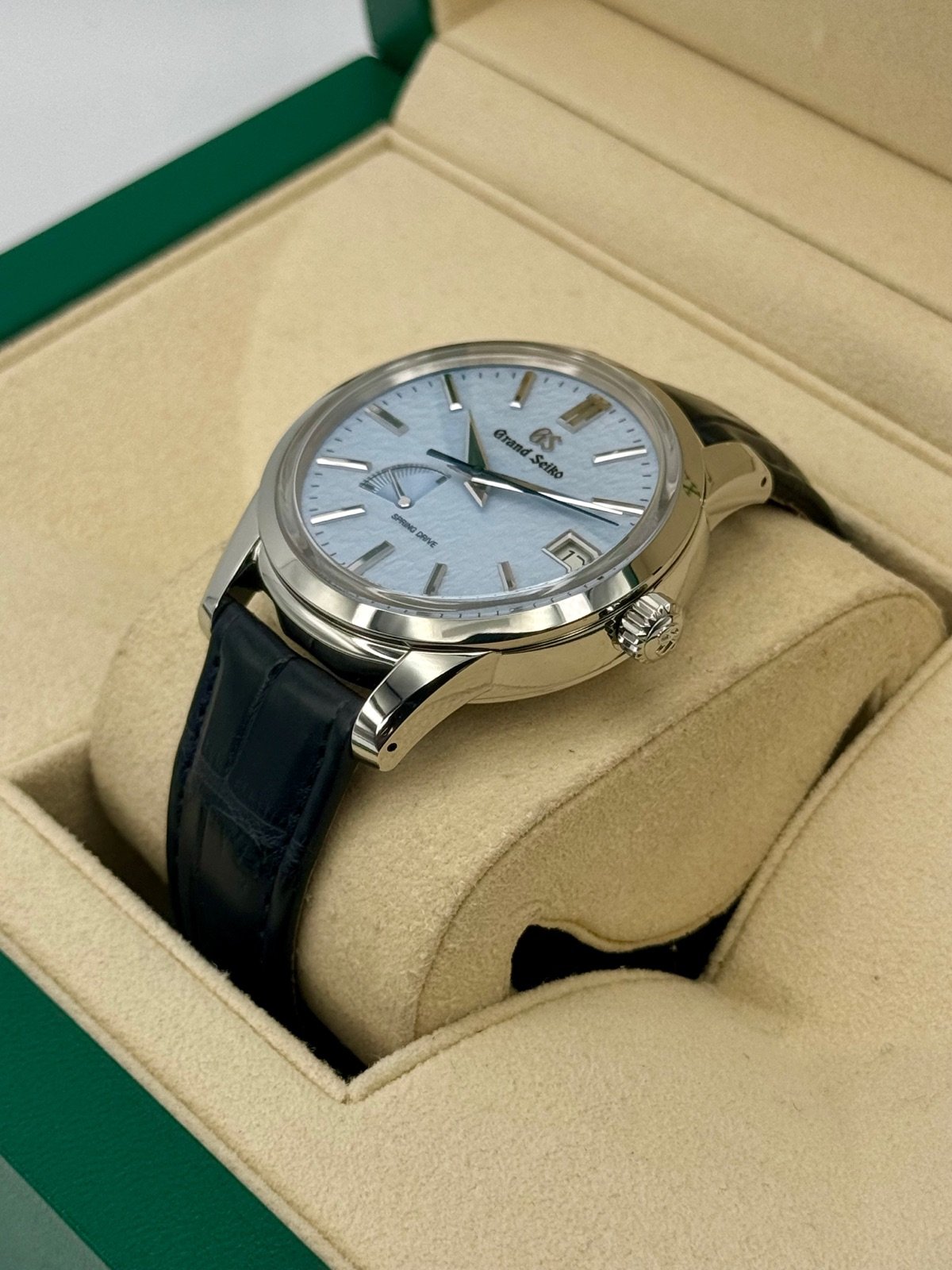 2024 Grand Seiko Elegance Collection 40.2mm SBGA407G Blue Dial (Unworn) - Image 5