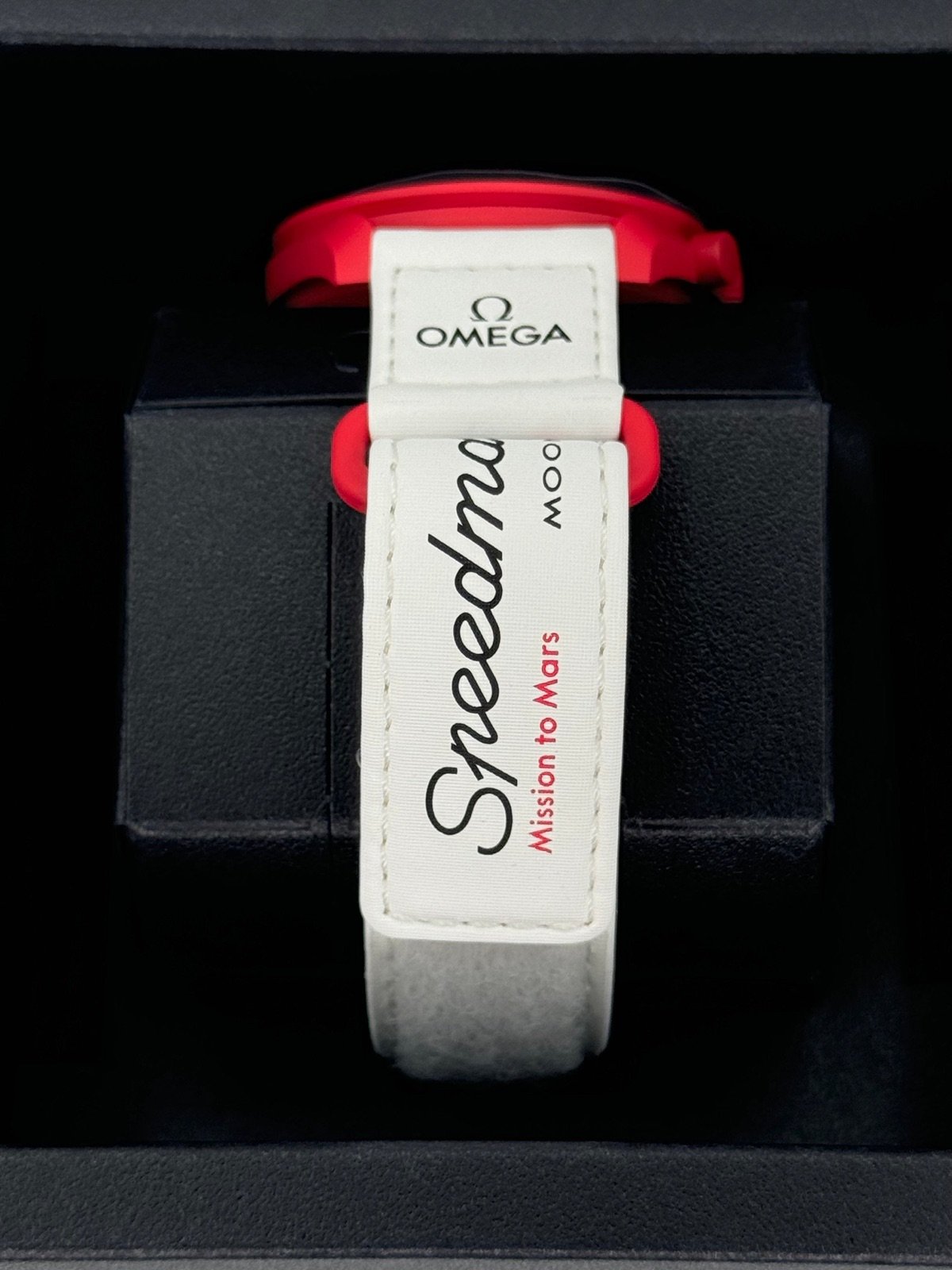 Omega SO33R100 Bioceramic Moon Swatch – Mission to Mars (Unworn) - Image 2