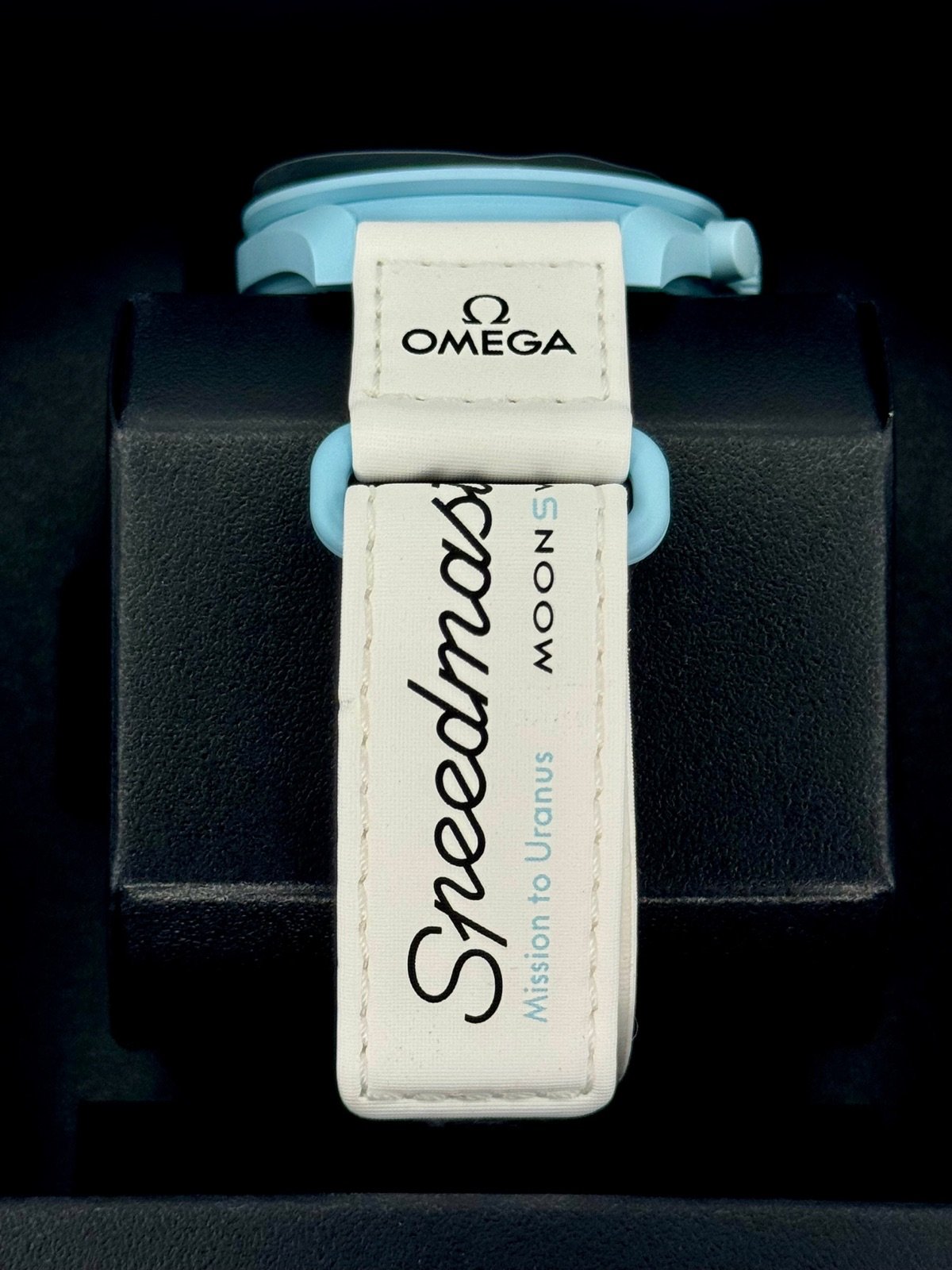 Omega S033L100 Bioceramic Moon Swatch – Mission to Uranus (Unworn) - Image 2