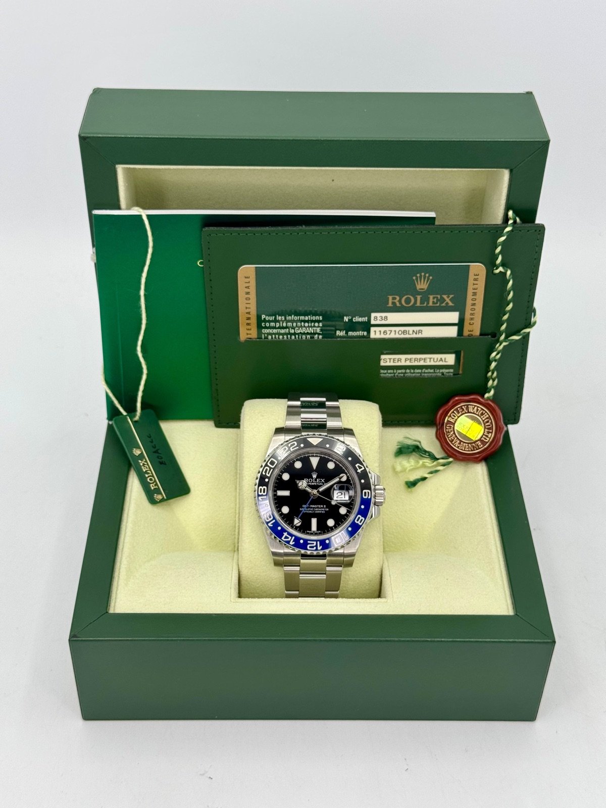 2014 Rolex GMT-Master II “Batman” 40mm 116710BLNR Oyster - Image 11