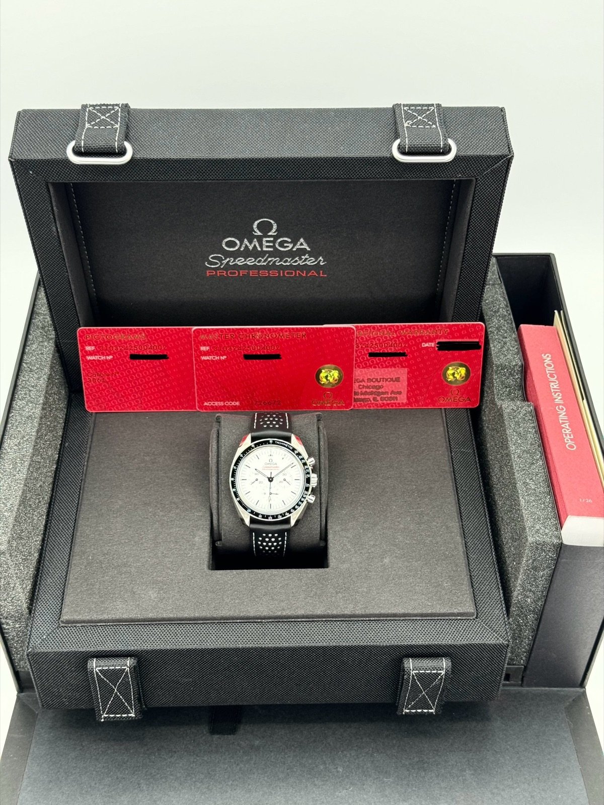 2024 Omega Speedmaster Professional 42mm 31032425004002 White Dial (Unworn) - Image 12
