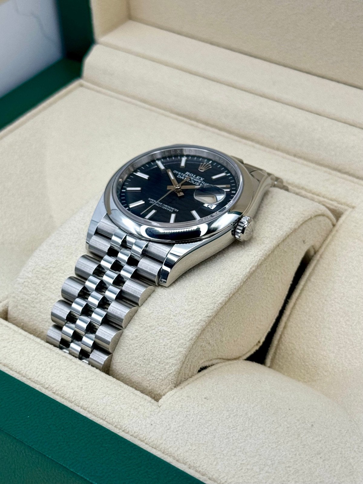 Rolex 2024 Datejust 36mm 126200 Jubilee Blue Motif Dial - Image 5