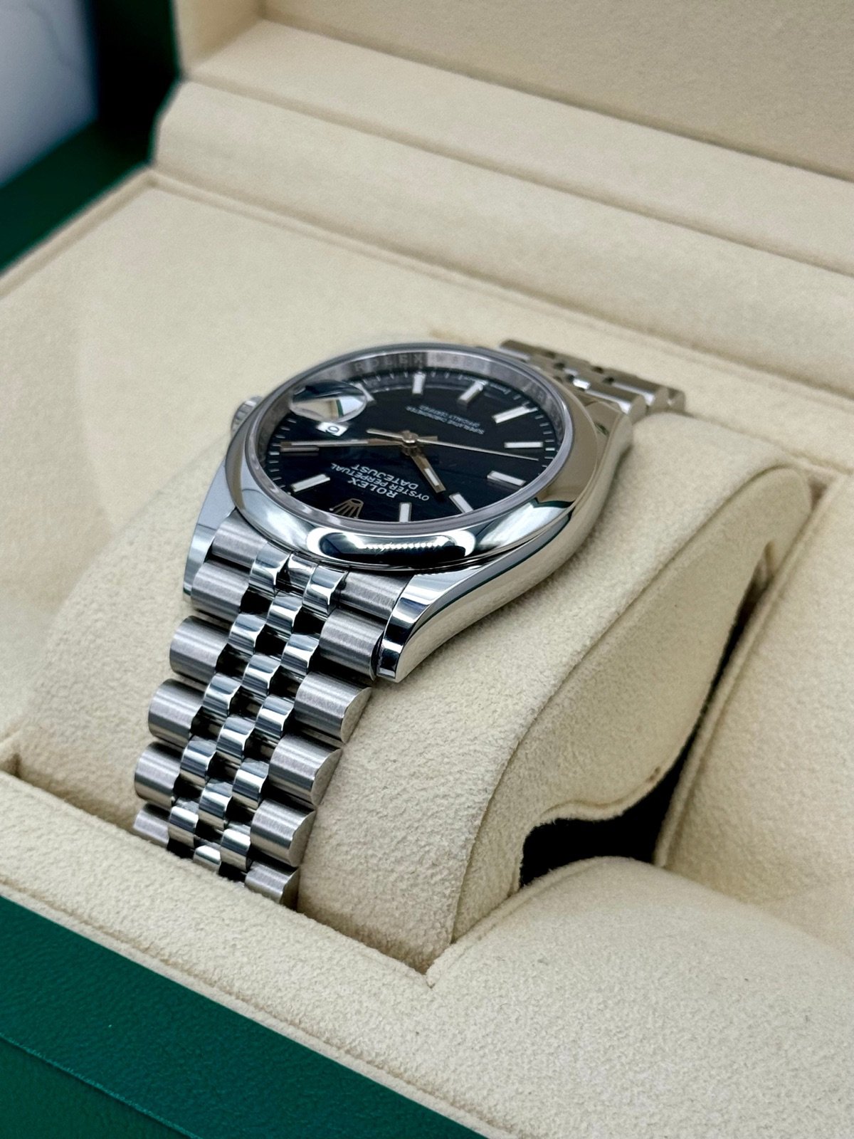 Rolex 2024 Datejust 36mm 126200 Jubilee Blue Motif Dial - Image 7