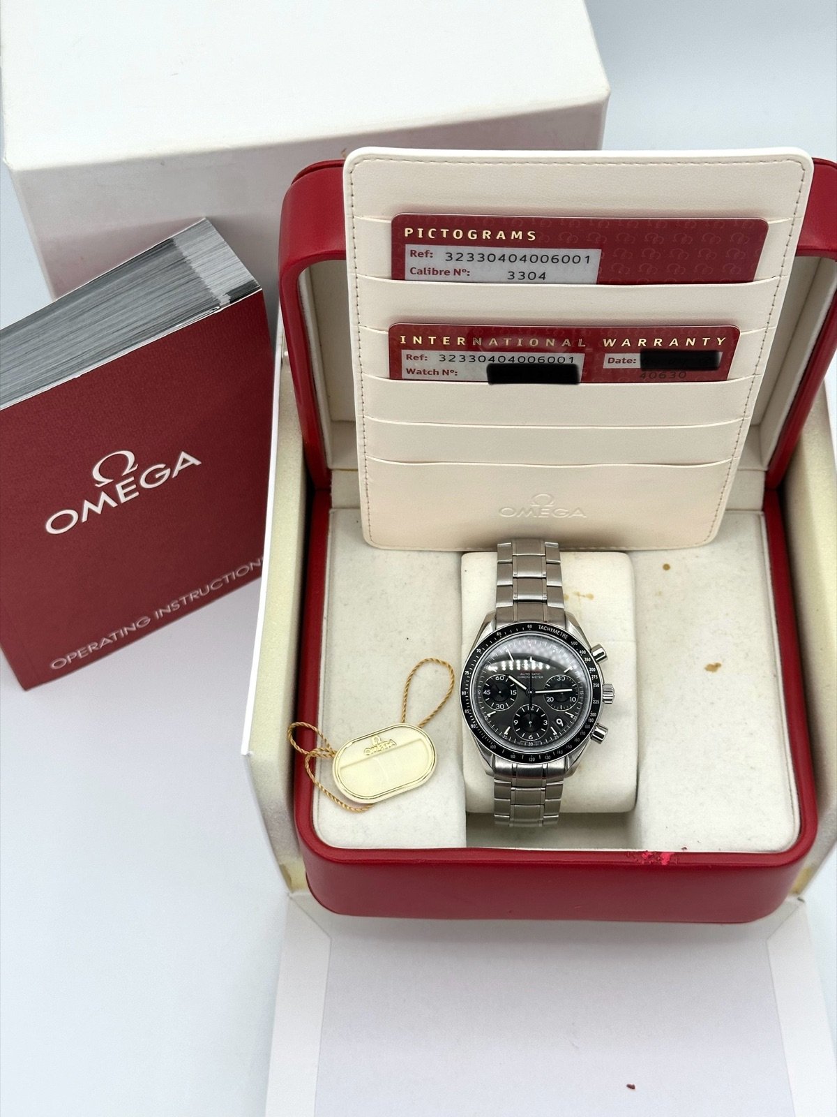 2013 Omega Speedmaster Date 40mm 323.30.40.40.06.001 Grey Dial - Image 8
