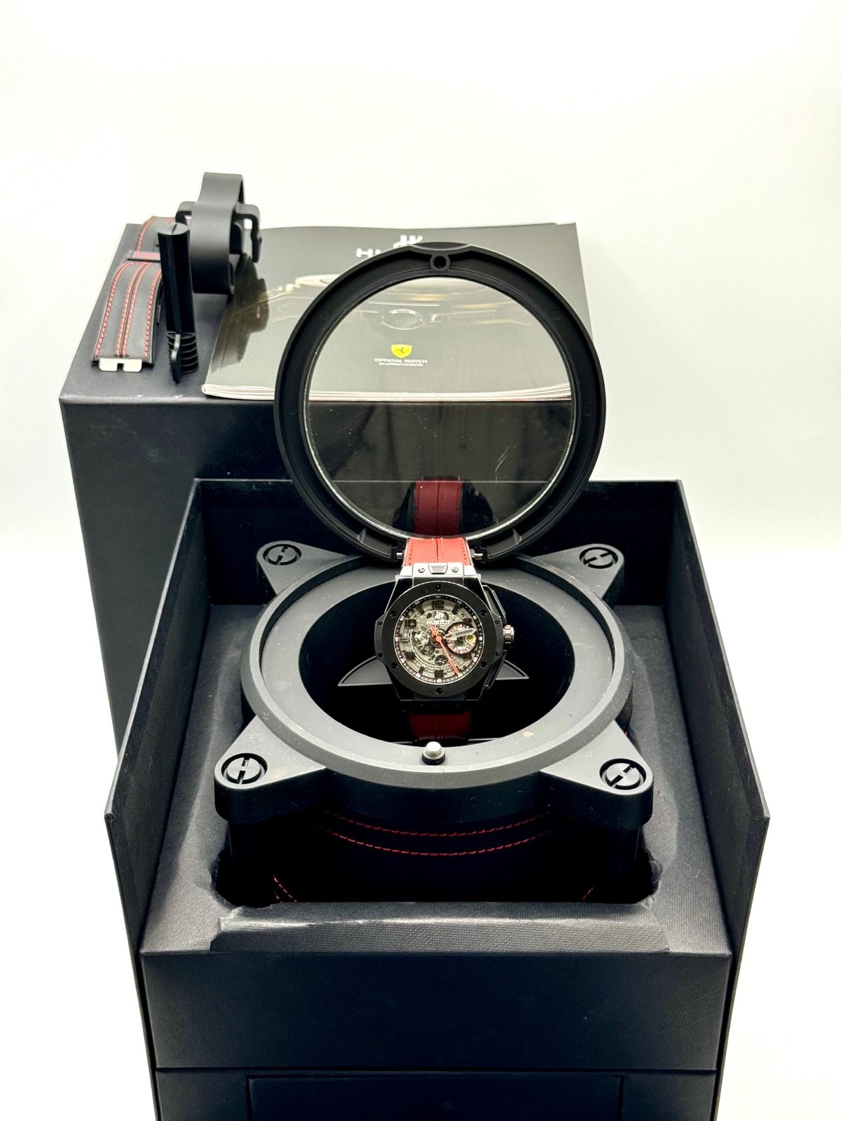 Big Bang Ferrari 45mm 401.QX.0123.VR Carbon Skeletonized Dial - Image 11
