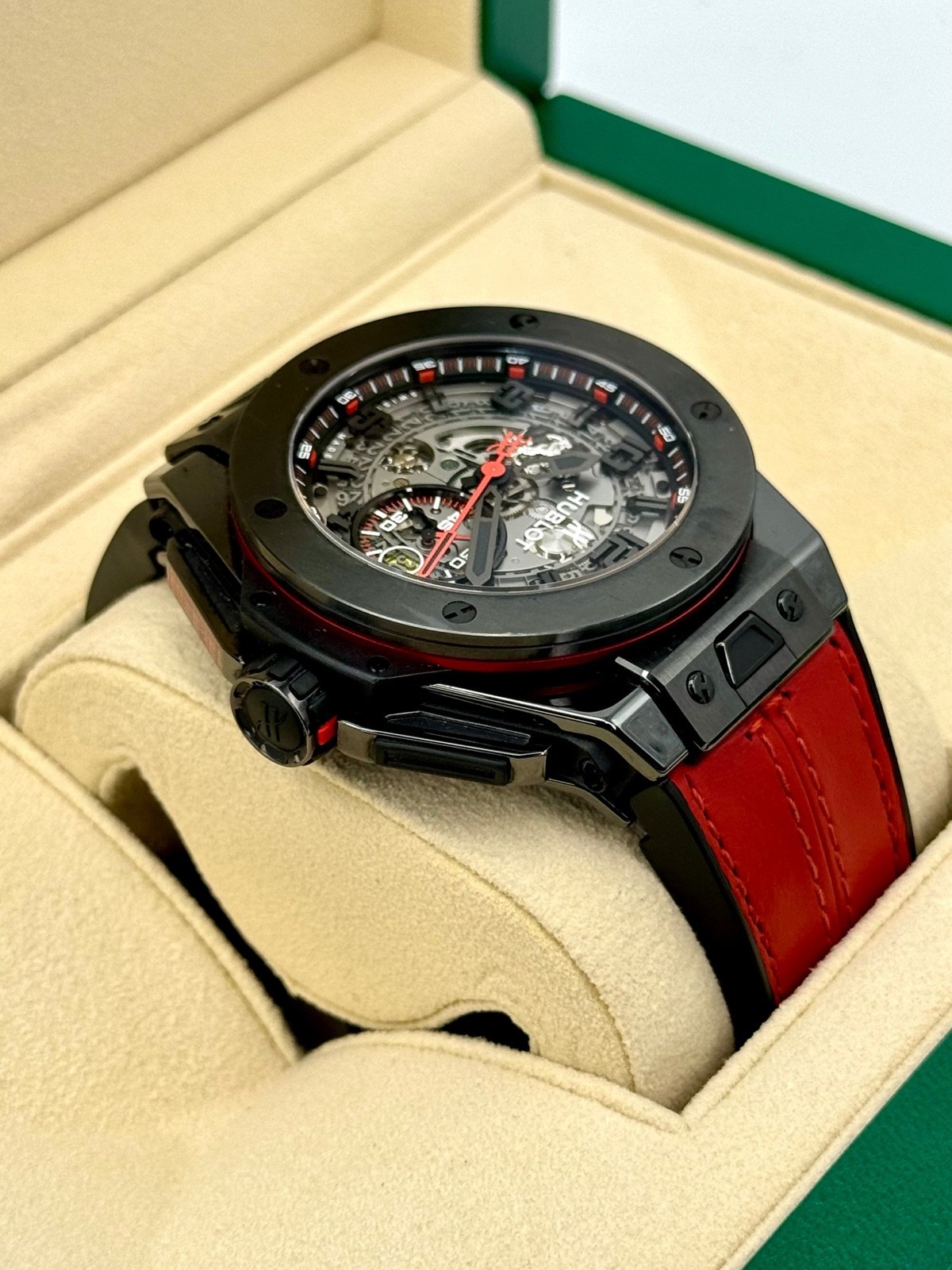 Big Bang Ferrari 45mm 401.QX.0123.VR Carbon Skeletonized Dial - Image 8