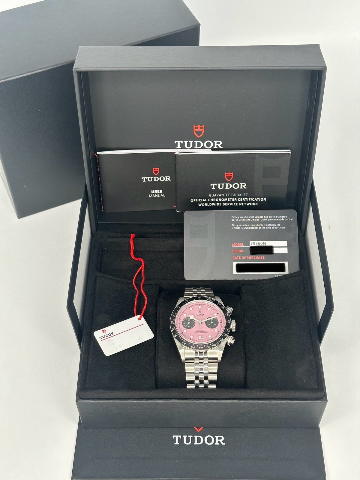 2024 Tudor Black Bay Chrono 41mm 79360N Stainless Steel Pink Dial (Unworn) - Image 12