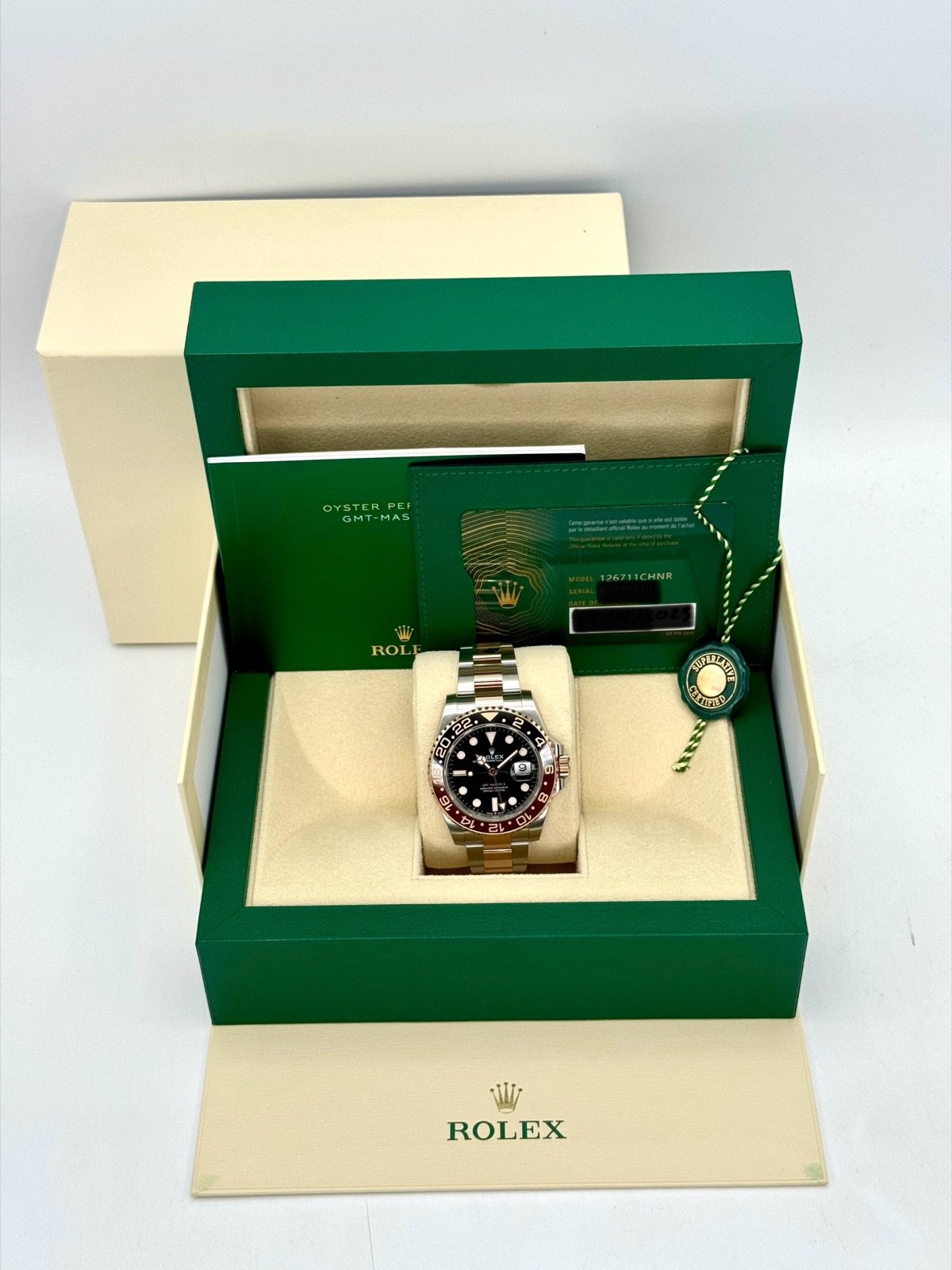 2023 Rolex GMT-Master II “Rootbeer” 40mm 126711CHNR Two-Tone - Image 12