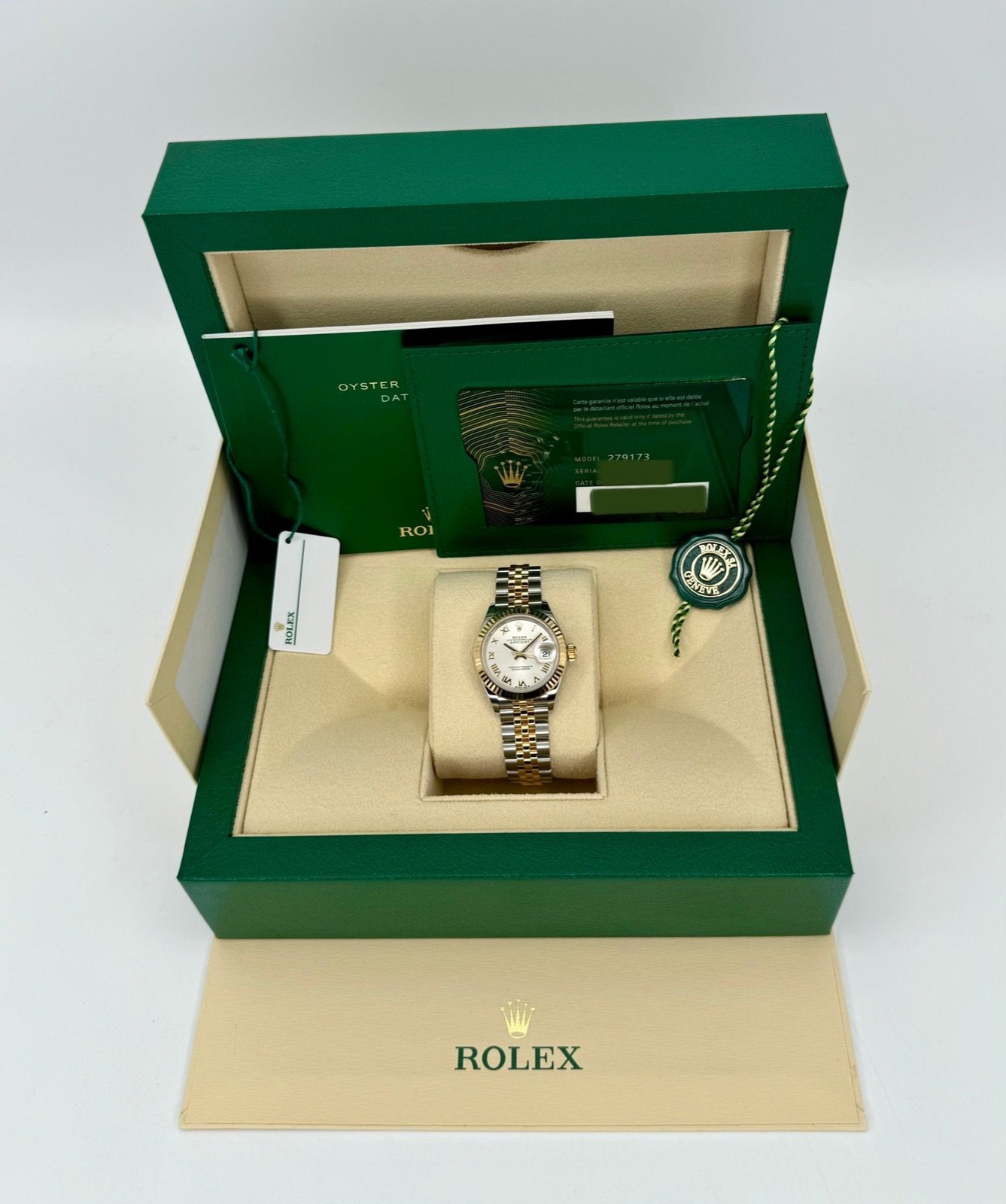 2024 Rolex Lady Datejust 28mm 279173 Two-Tone Jubilee Silver Dial (Unworn) - Image 7
