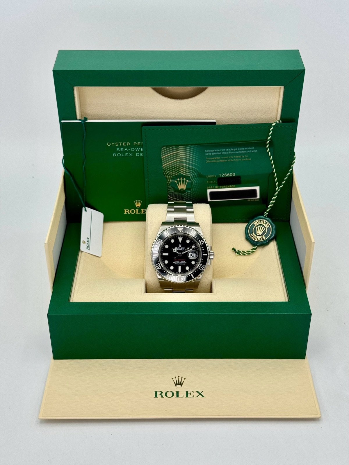 2021 Rolex Sea-Dweller 43mm 126600 Black Dial - Image 11