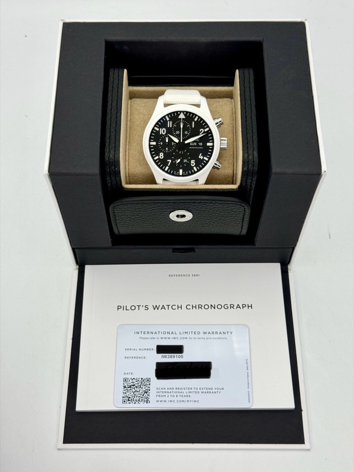 2024 IWC Pilot’s Chrono IW389105 44.5mm Top Gun Edition Lake Tahoe (Unworn) - Image 11