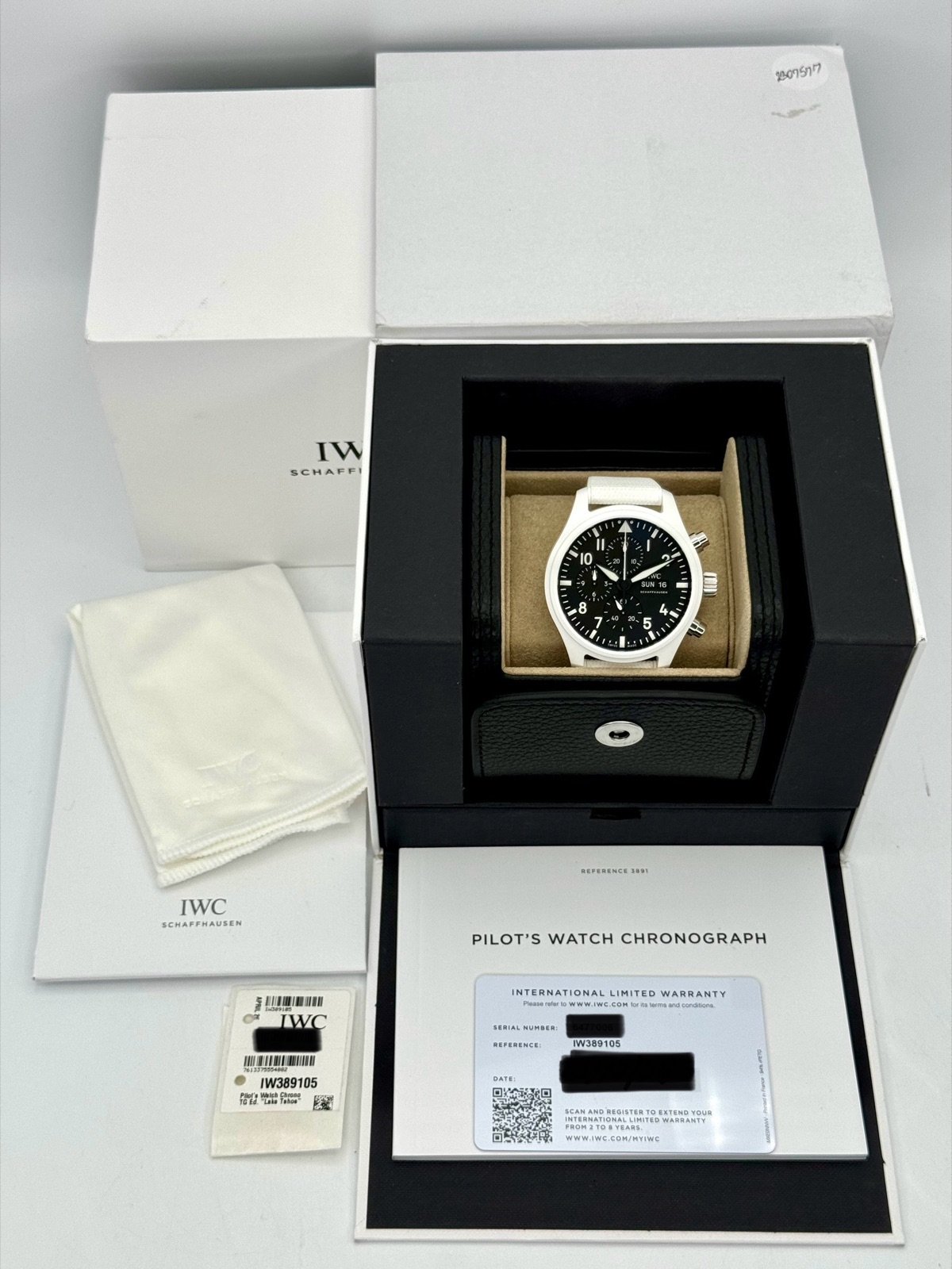2024 IWC Pilot’s Chrono IW389105 44.5mm Top Gun Edition Lake Tahoe (Unworn) - Image 12